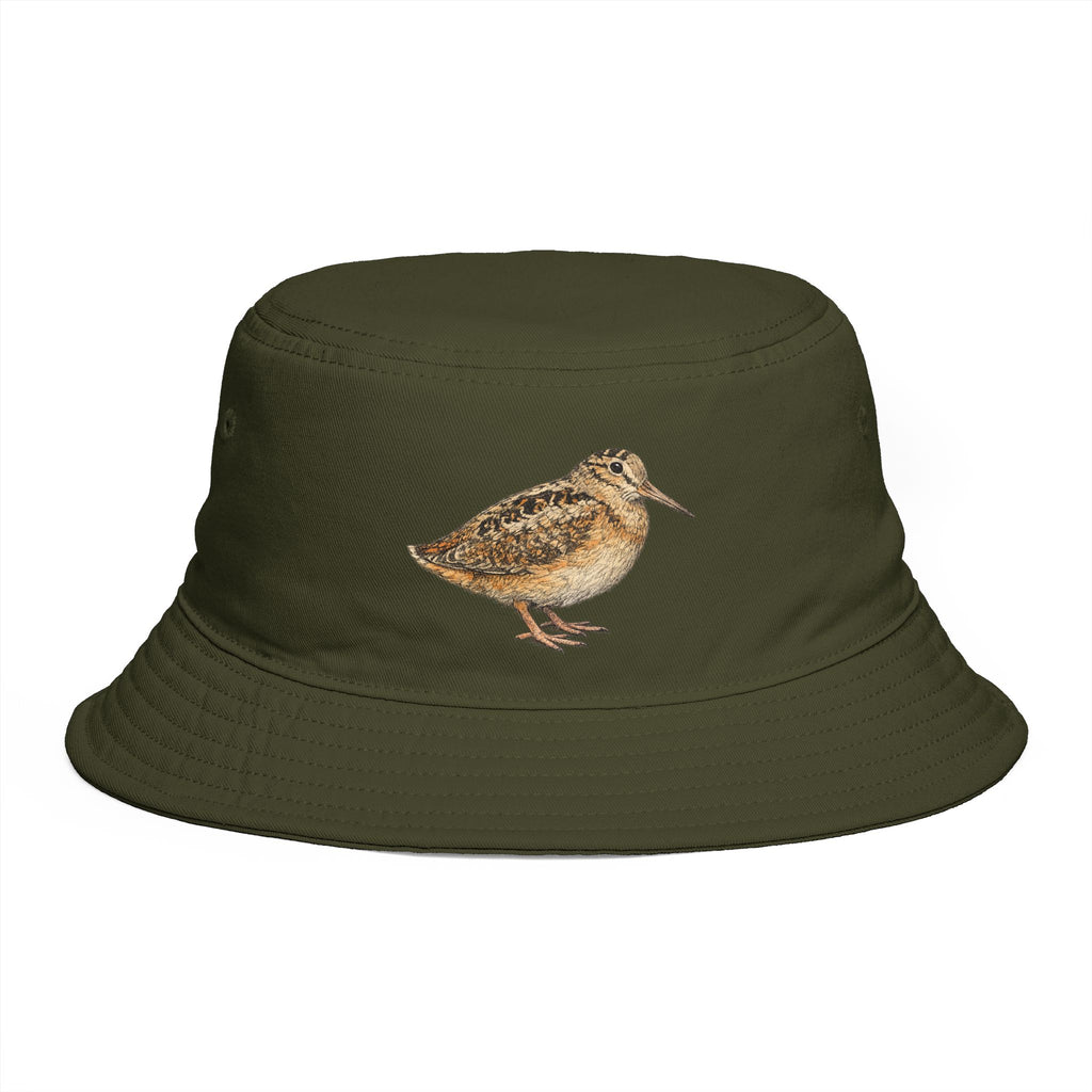 Bryant Park American Woodcock Bucket Hat —Bird Lover Birdwatching Nature Cap