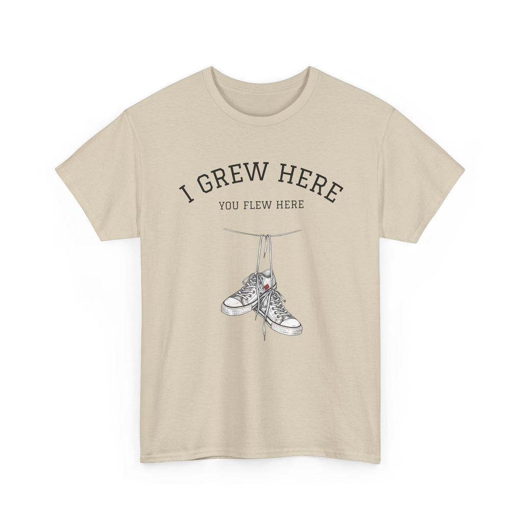 NYC Sneakers I I Grew Here You Flew Here T-Shirt