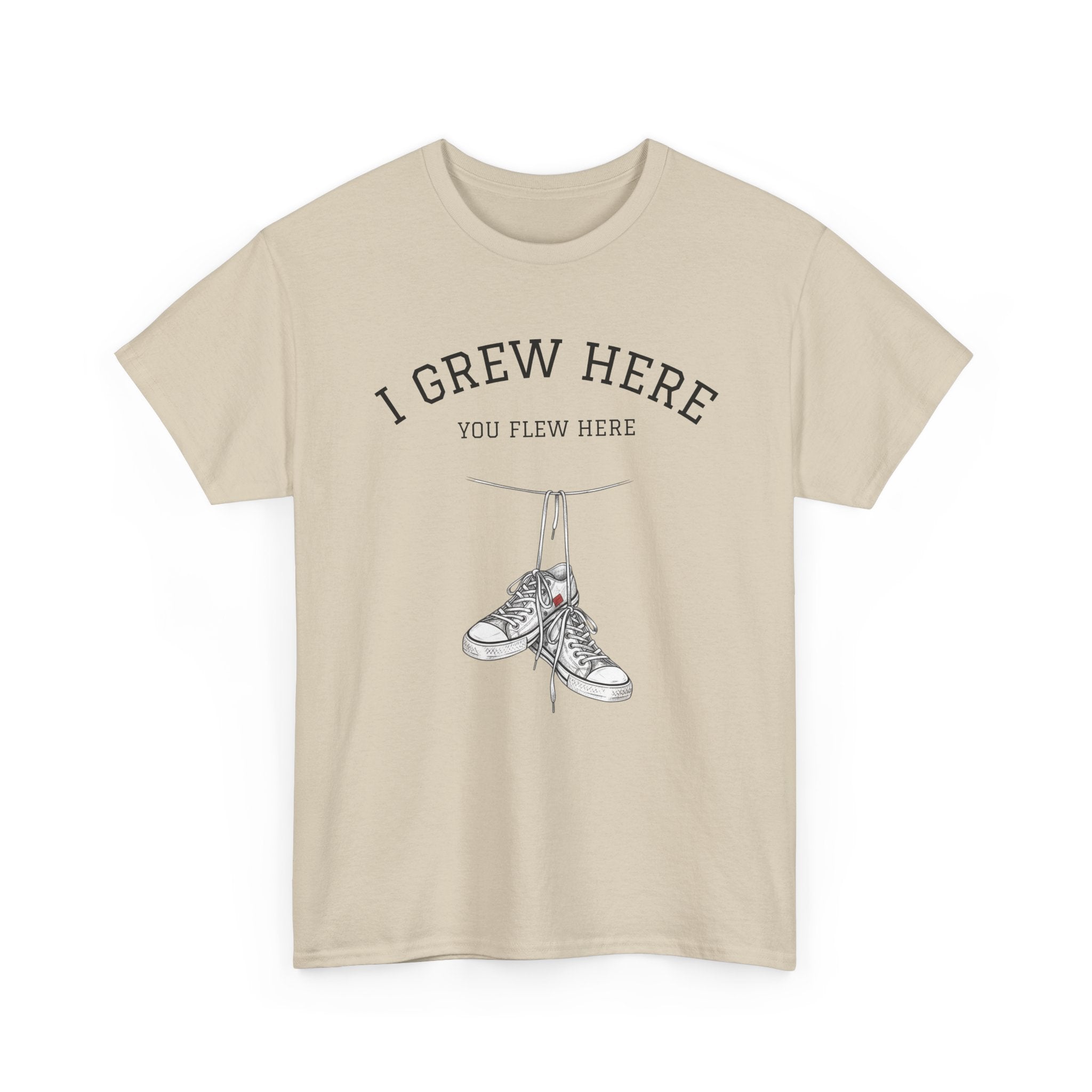 NYC Sneakers I I Grew Here You Flew Here T-Shirt
