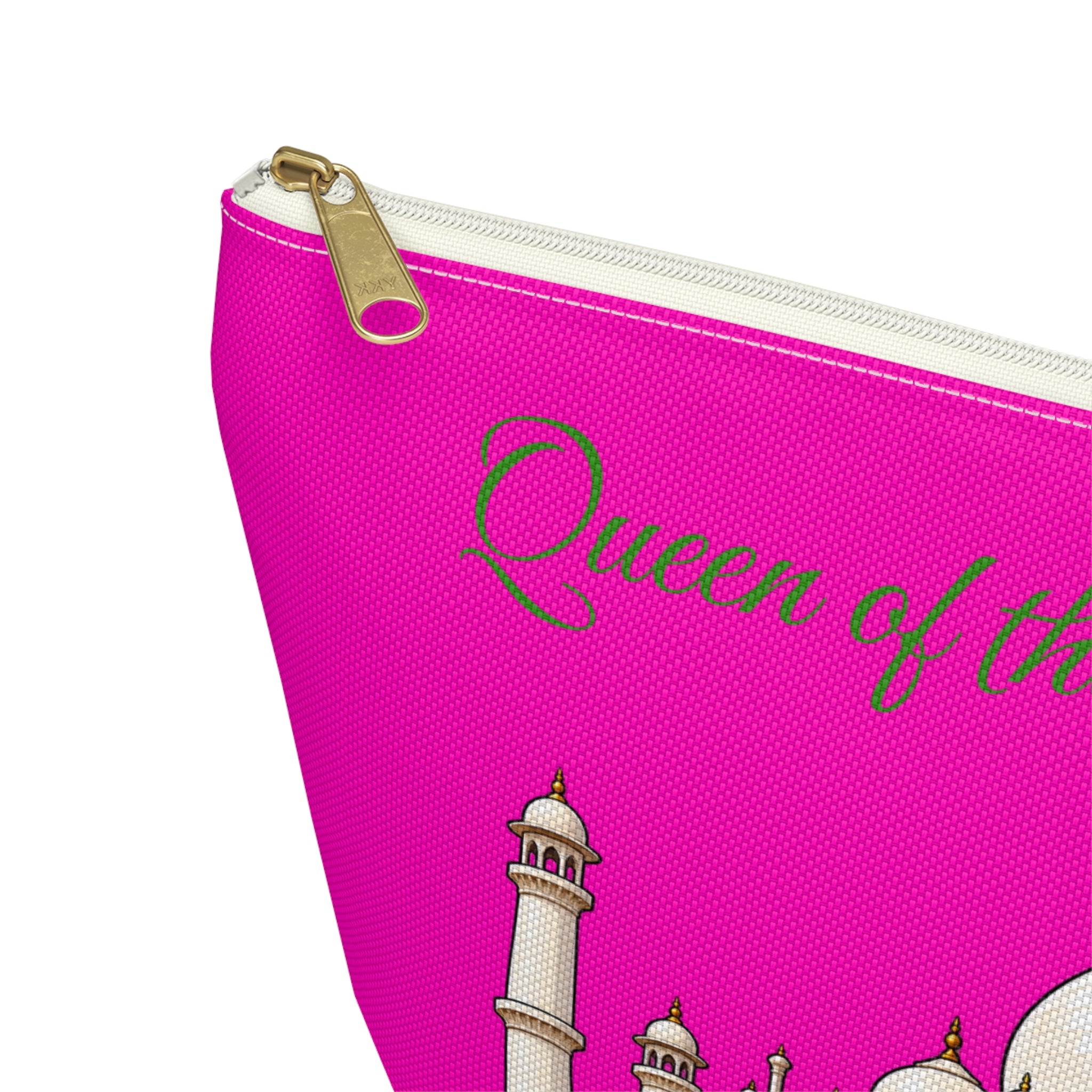 Queen of the Mahj Mahal Mahjong Tile Pouch —  T-Bottom Travel Bag