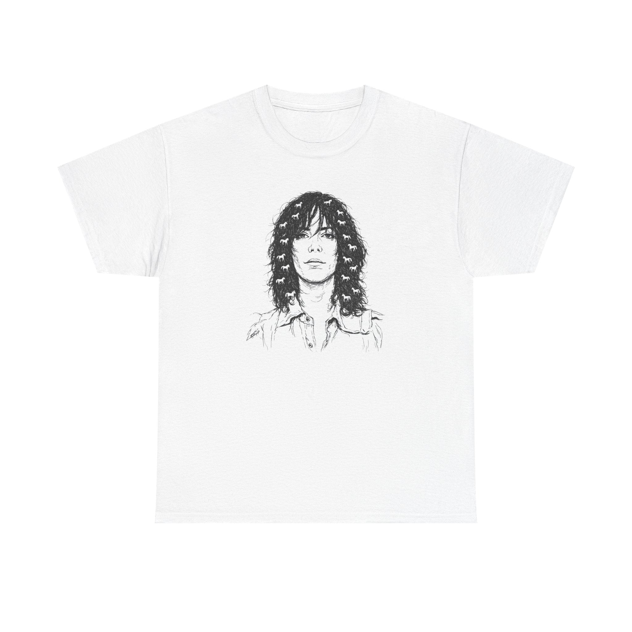 Horses Patti Smith T-Shirt | NYC Music Poet Tee