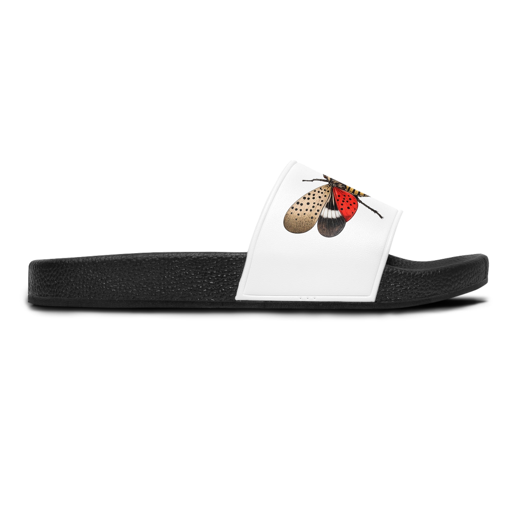 Spotted Lanternfly Stomper Slide Sandals — NYC Summer Insect Slides