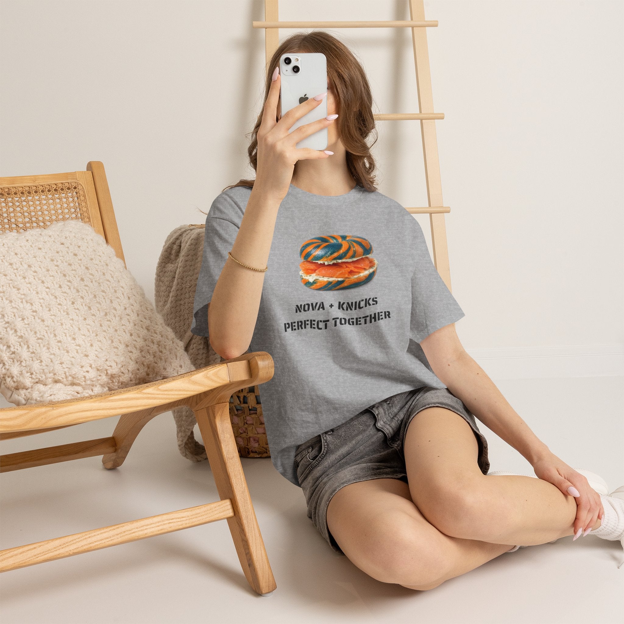 Nova Knicks Tee | New York Basketball Bagel T-Shirt