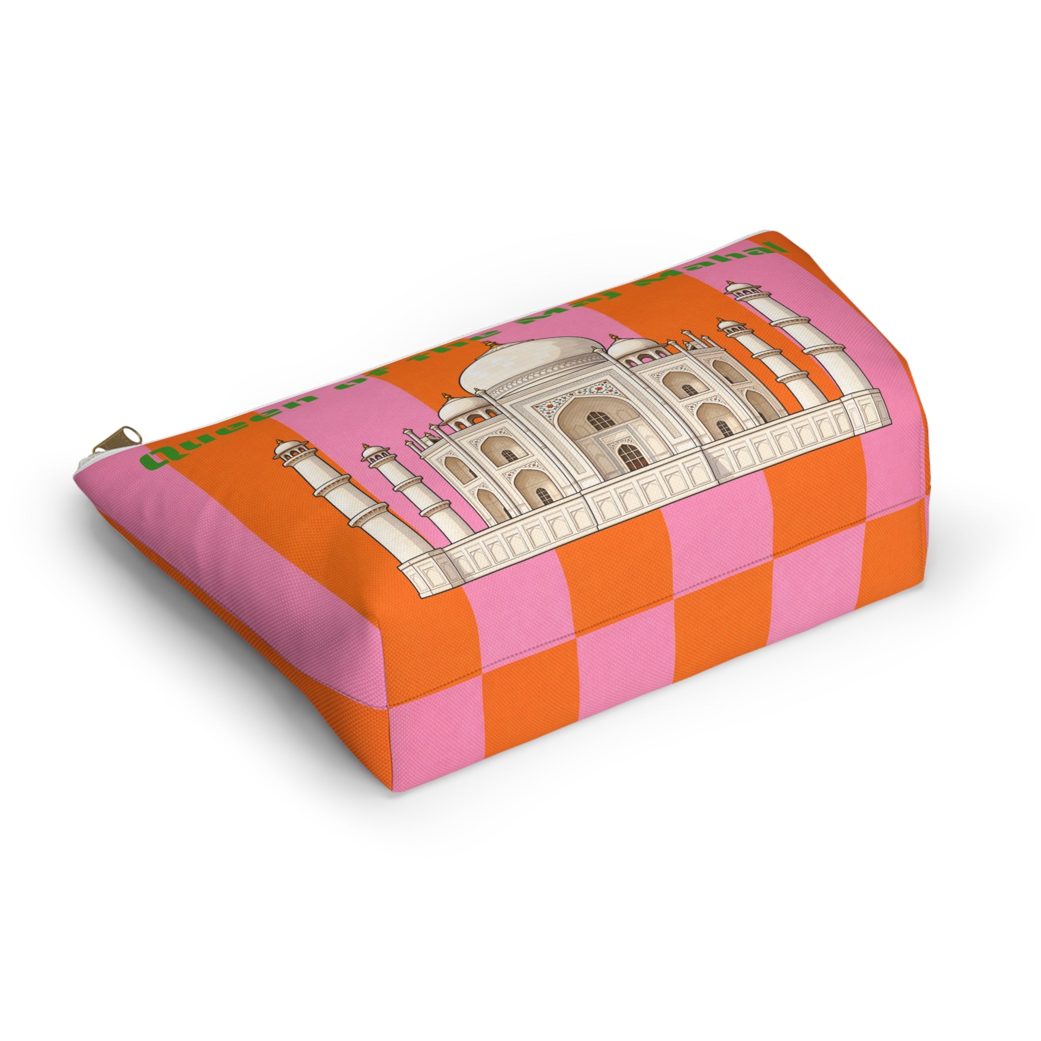 Queen of the Mahj Mahal 2 Mahjong Tile Pouch —  T-Bottom Travel Bag