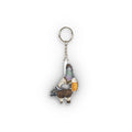 Yorkville NYC Pigeon Mini Plush Keychain | Bavarian Beergarden Bird Lovers Plushie Bag Charm