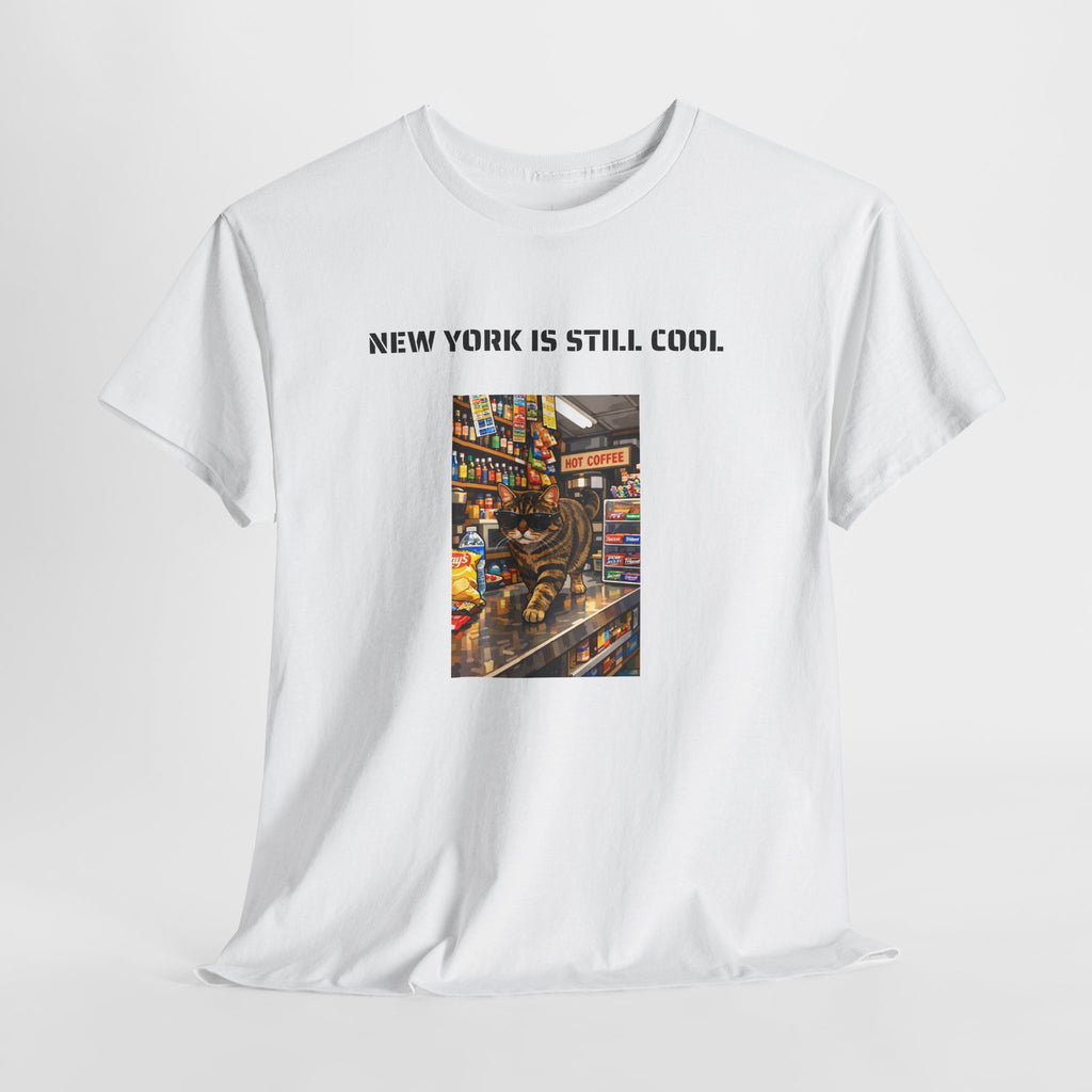 Camiseta New York Is Still Cool - Regalo Gato de Bodega de Nueva York