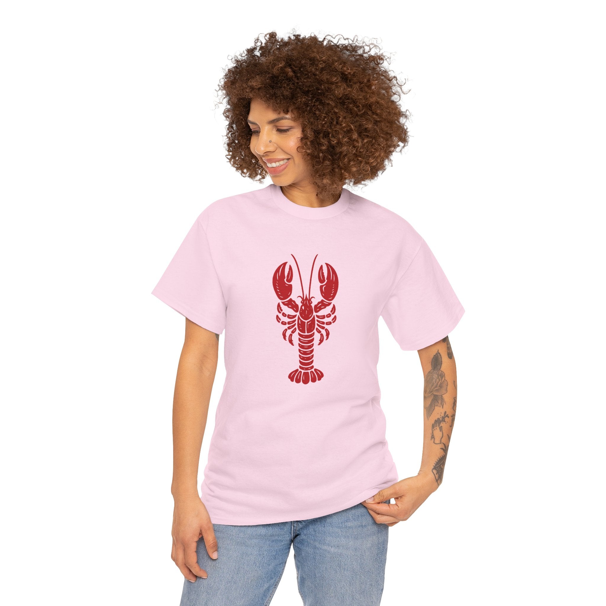 Hamptons Lobster Pink T-Shirt | Long Island Tee