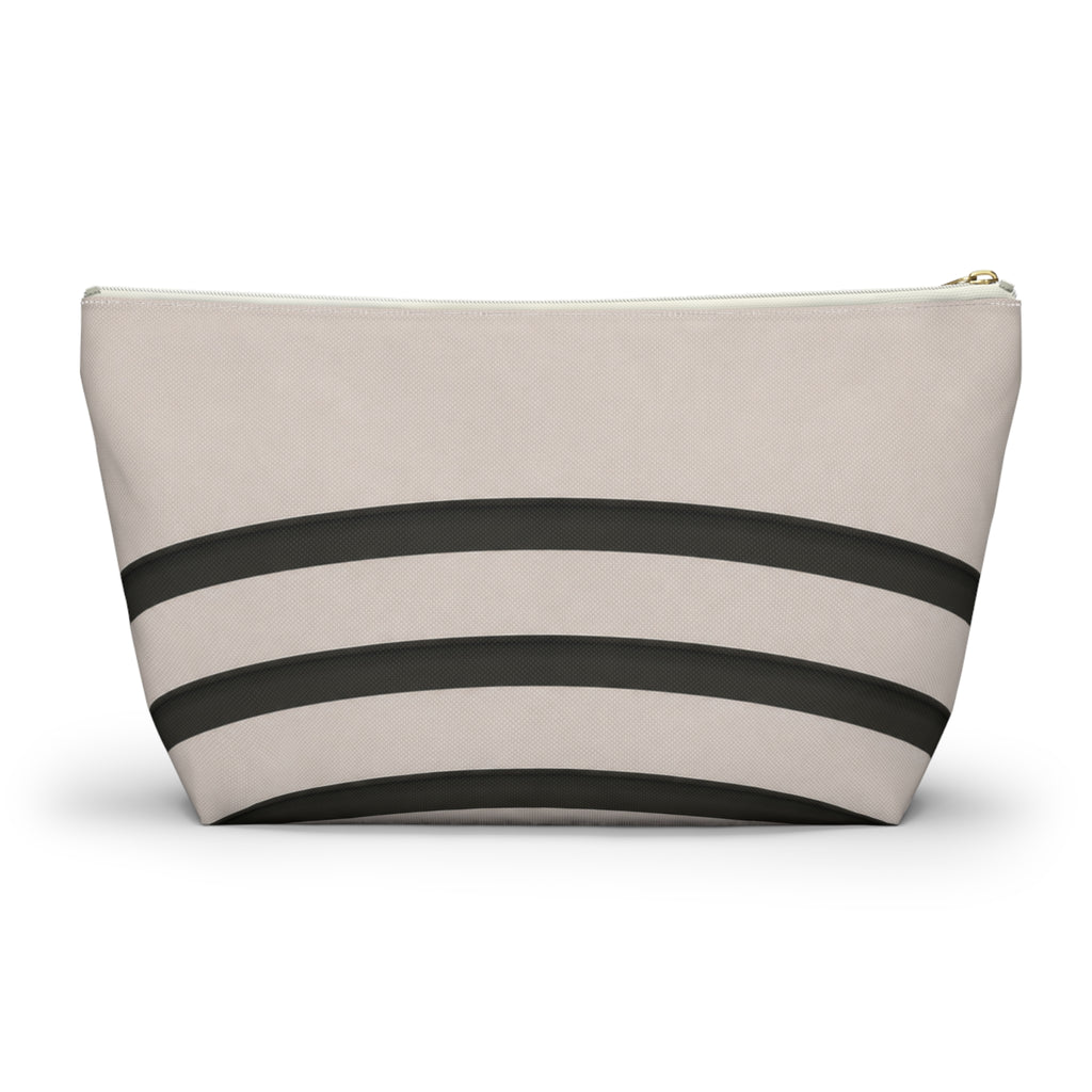 Guggenheim Museum Makeup Bag — T‑Bottom Accessory Pouch