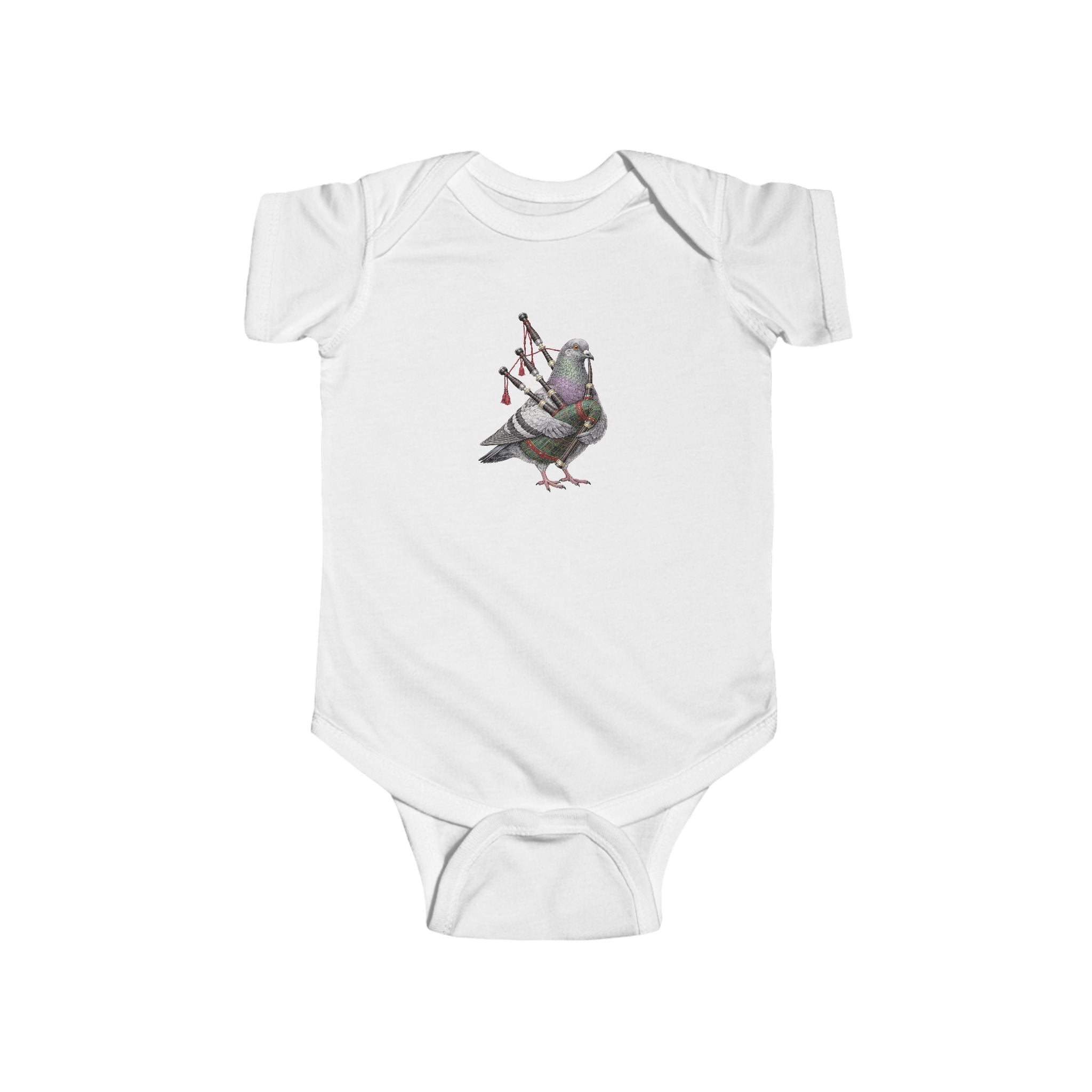 Customizable Woodlawn NYC Pigeon Baby Onesie | New Yorker Reveal Infant Bodysuit