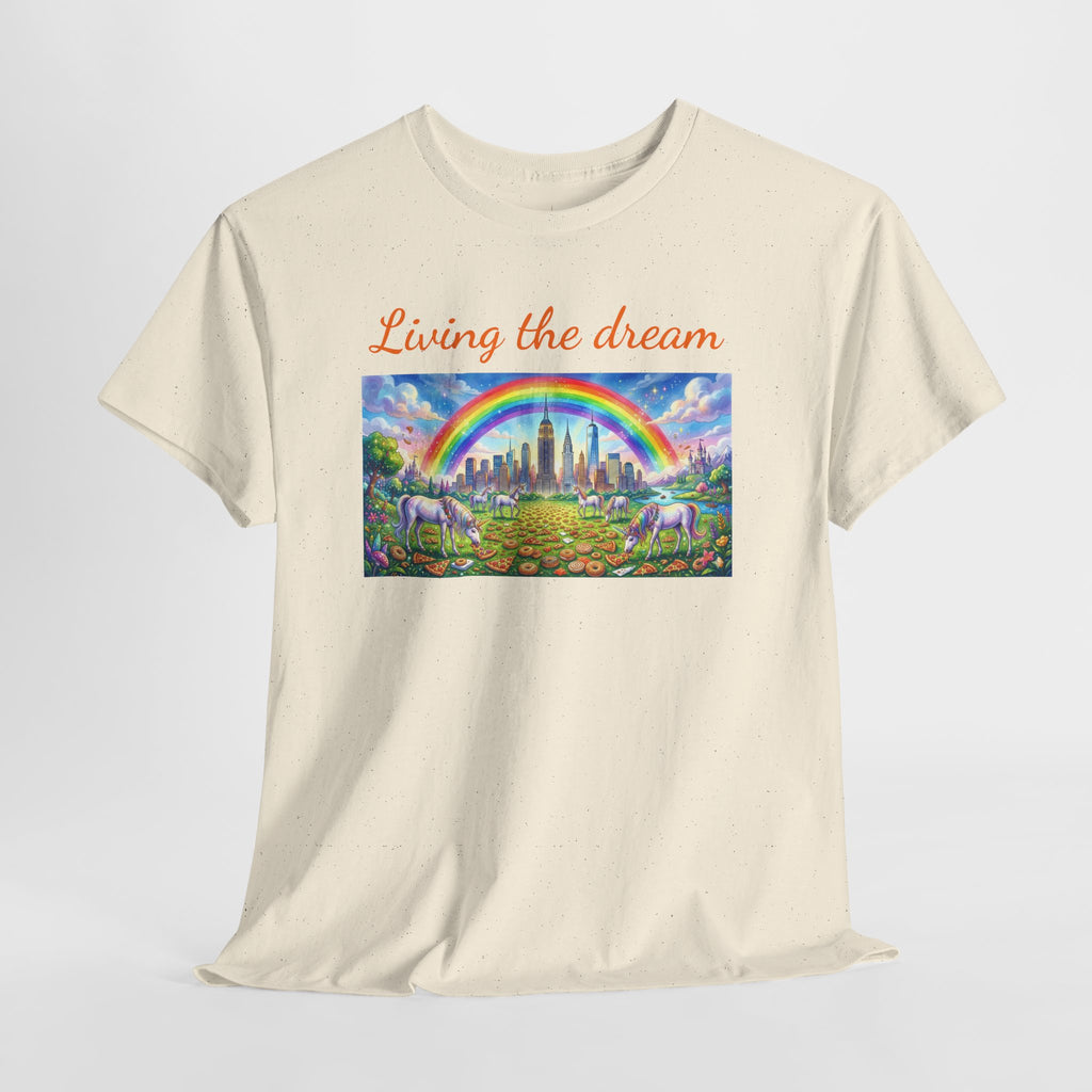 NYC Living The Dream T-Shirt | New York Is a Fairy Tale Tee