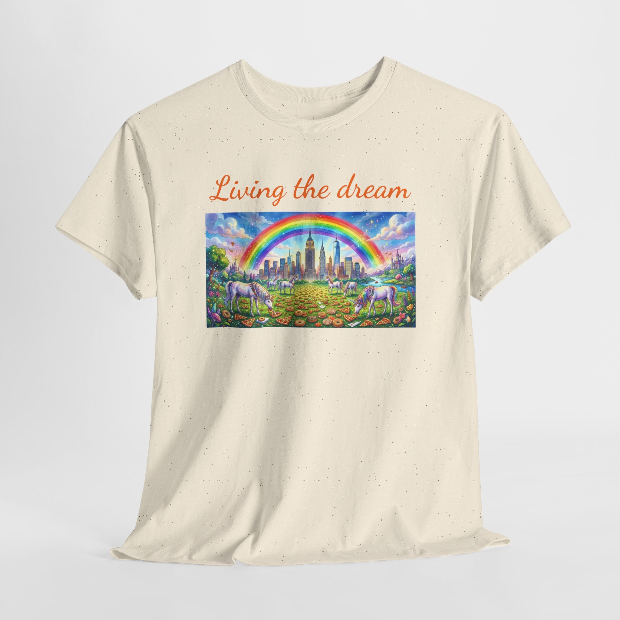 NYC Living The Dream T-Shirt | New York Is a Fairy Tale Tee