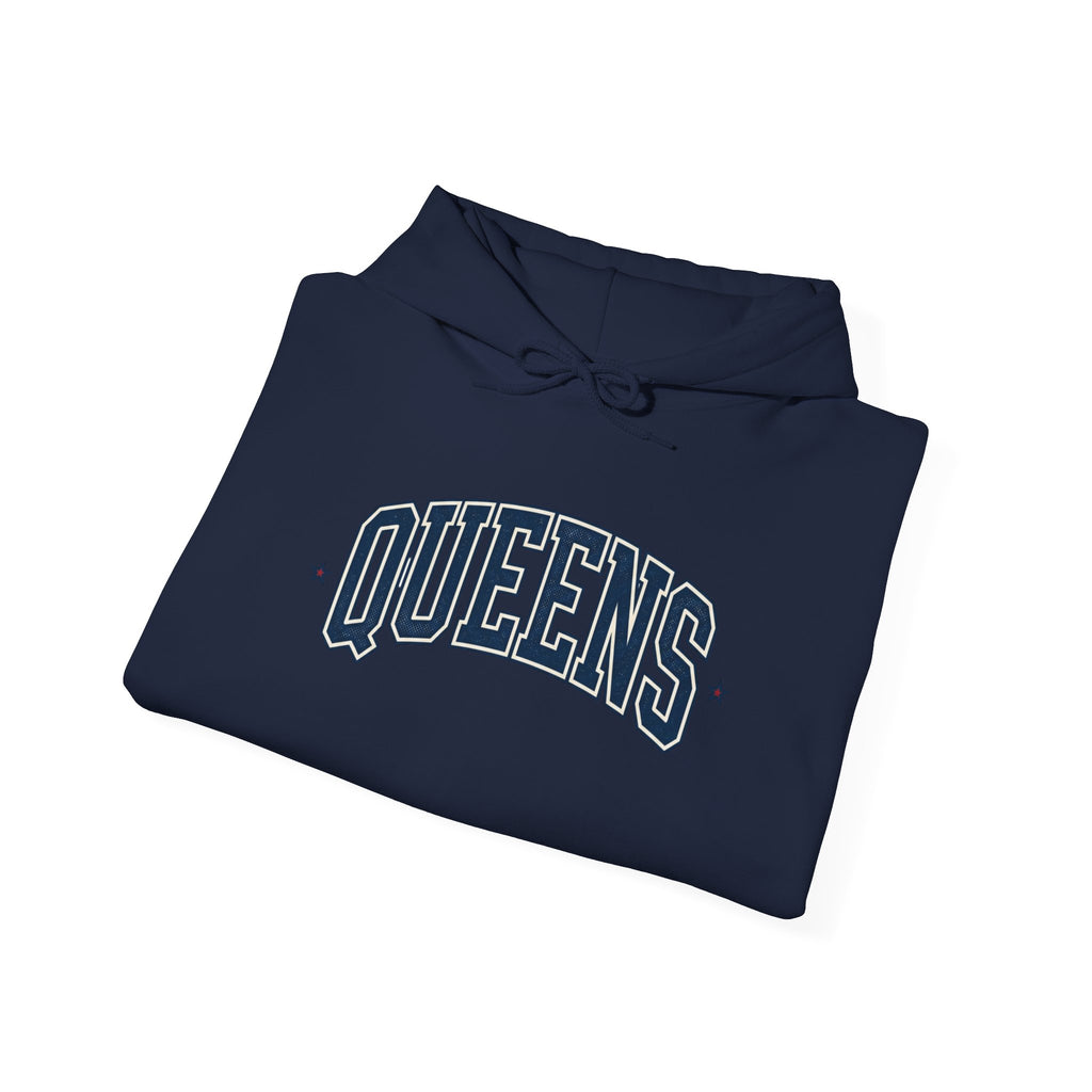 Queens Hoodie — Garment-Dyed Pullover Hooded Sweater