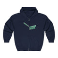 Bronx Street Sign Zip Up Hoodie   NYC Big Pun Grand Concourse Fordham Road Hooded Sweatshirt