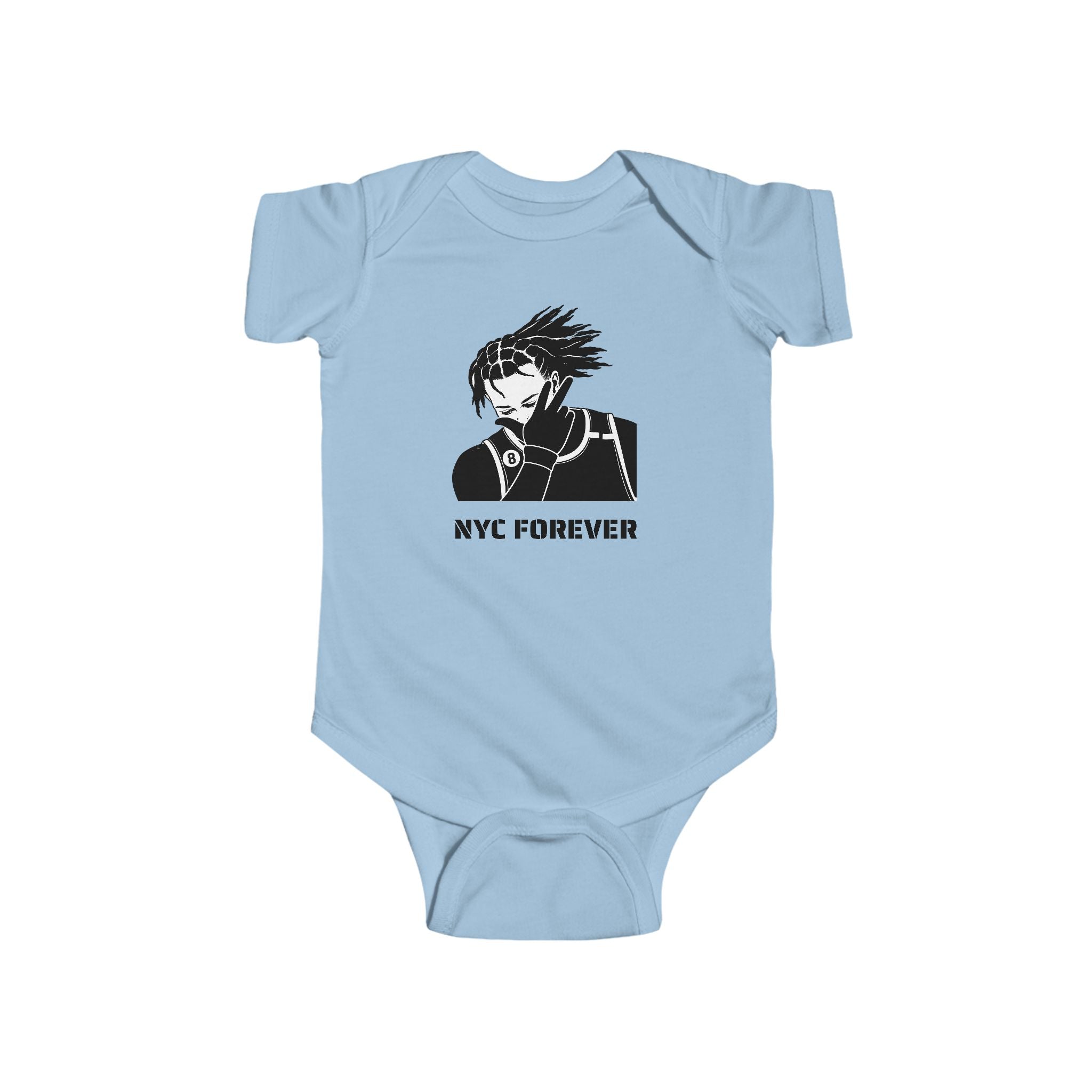 Jalen Brunson NYC Infant Bodysuit | New York City Baby Onesie