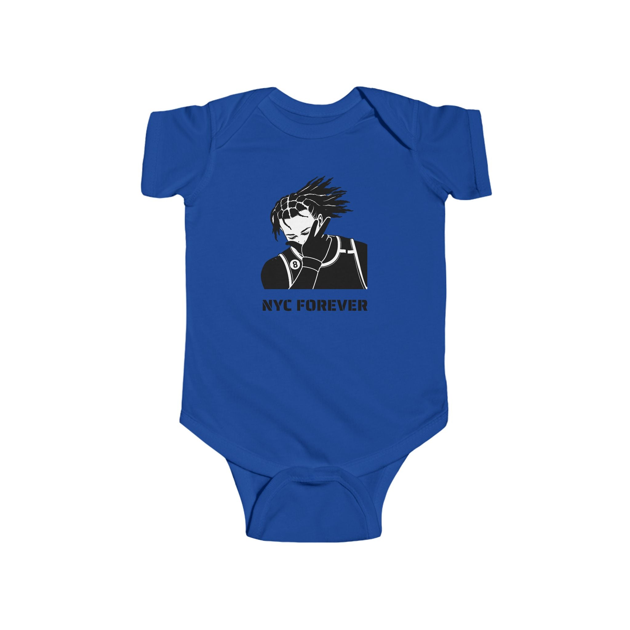 Jalen Brunson NYC Infant Bodysuit | New York City Baby Onesie