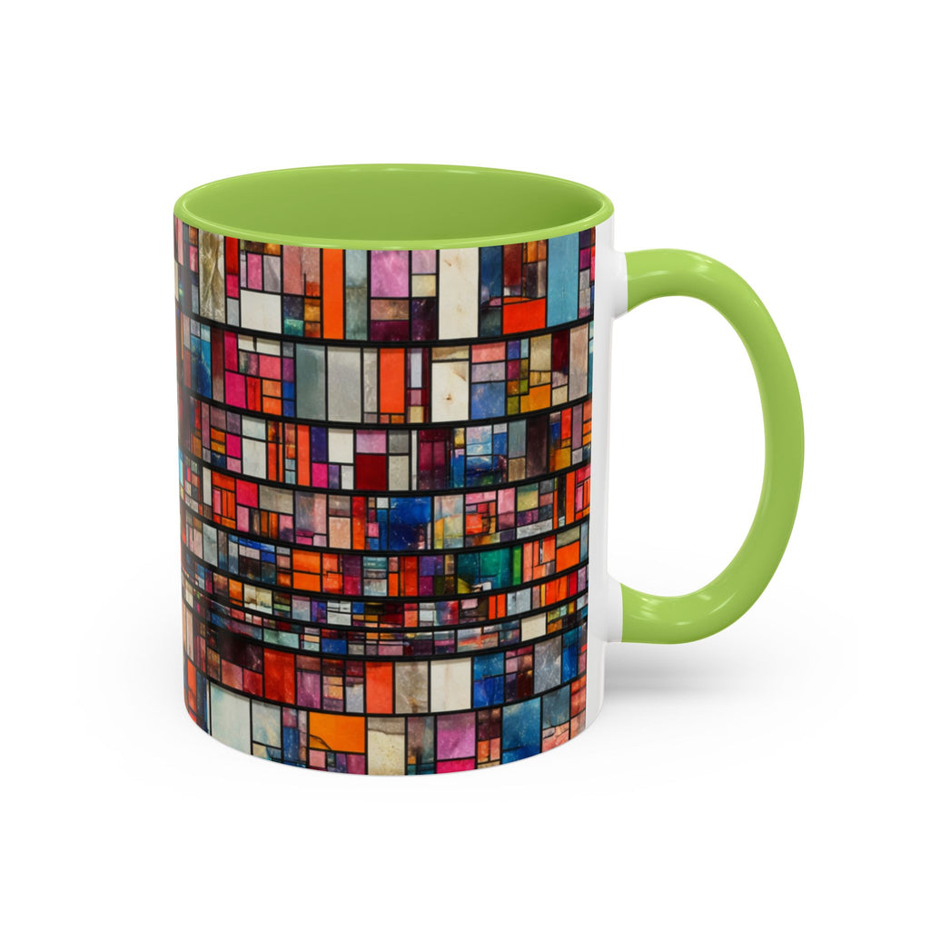 DUMBO Brooklyn Mosaic Water Tower Accent Coffee Mug 11oz