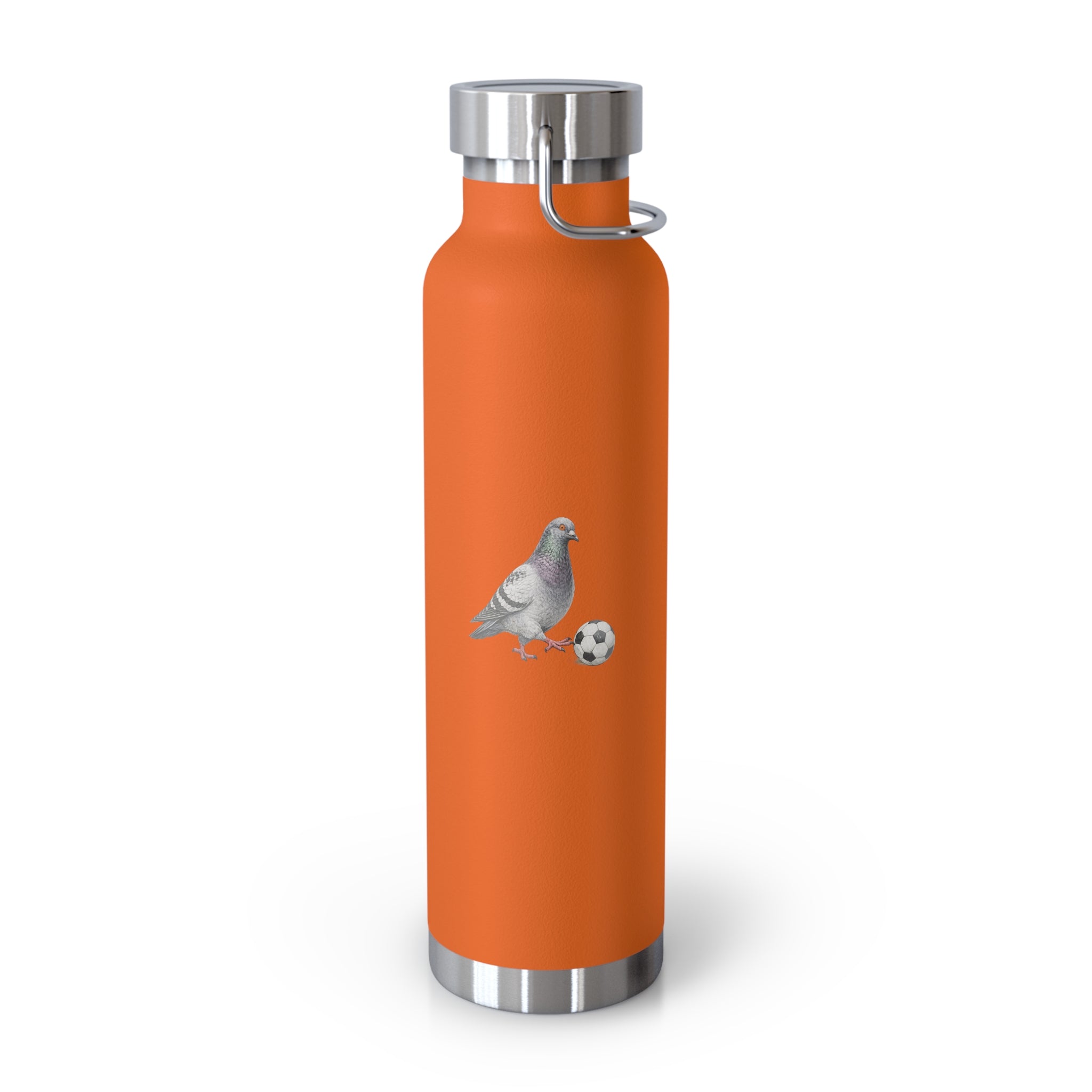 Customizable Corona NYC Pigeon 22oz Water Bottle | New York Soccer Player Copper Vacuum Insulated