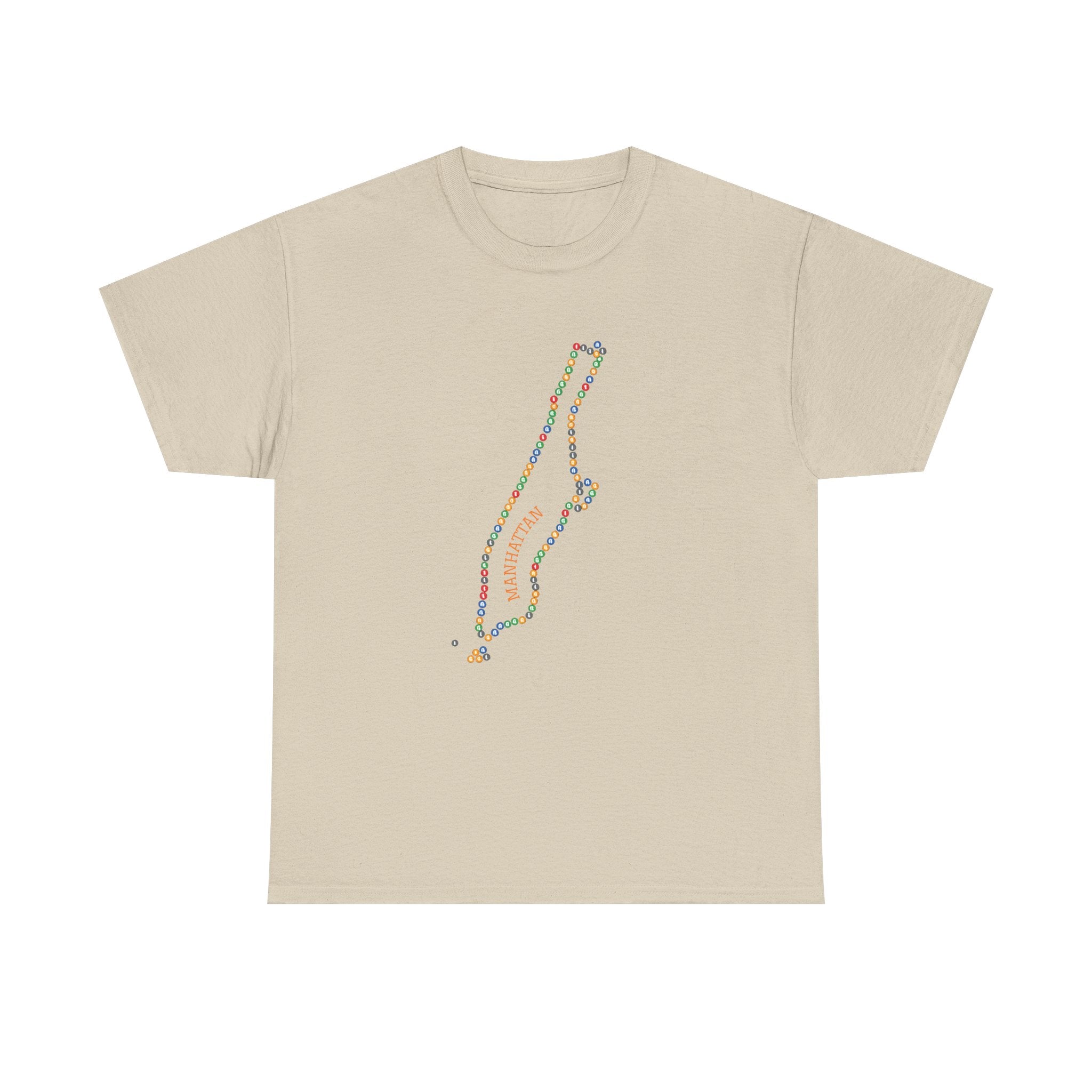 Manhattan Map T-Shirt | Subway Signs Tee