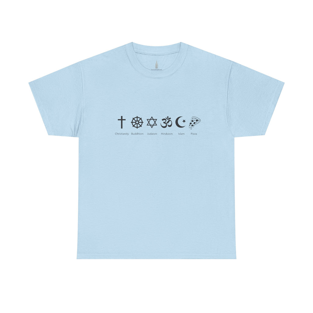 Pizza Is My Religion T-Shirt   I Believe In Pizza Tee
