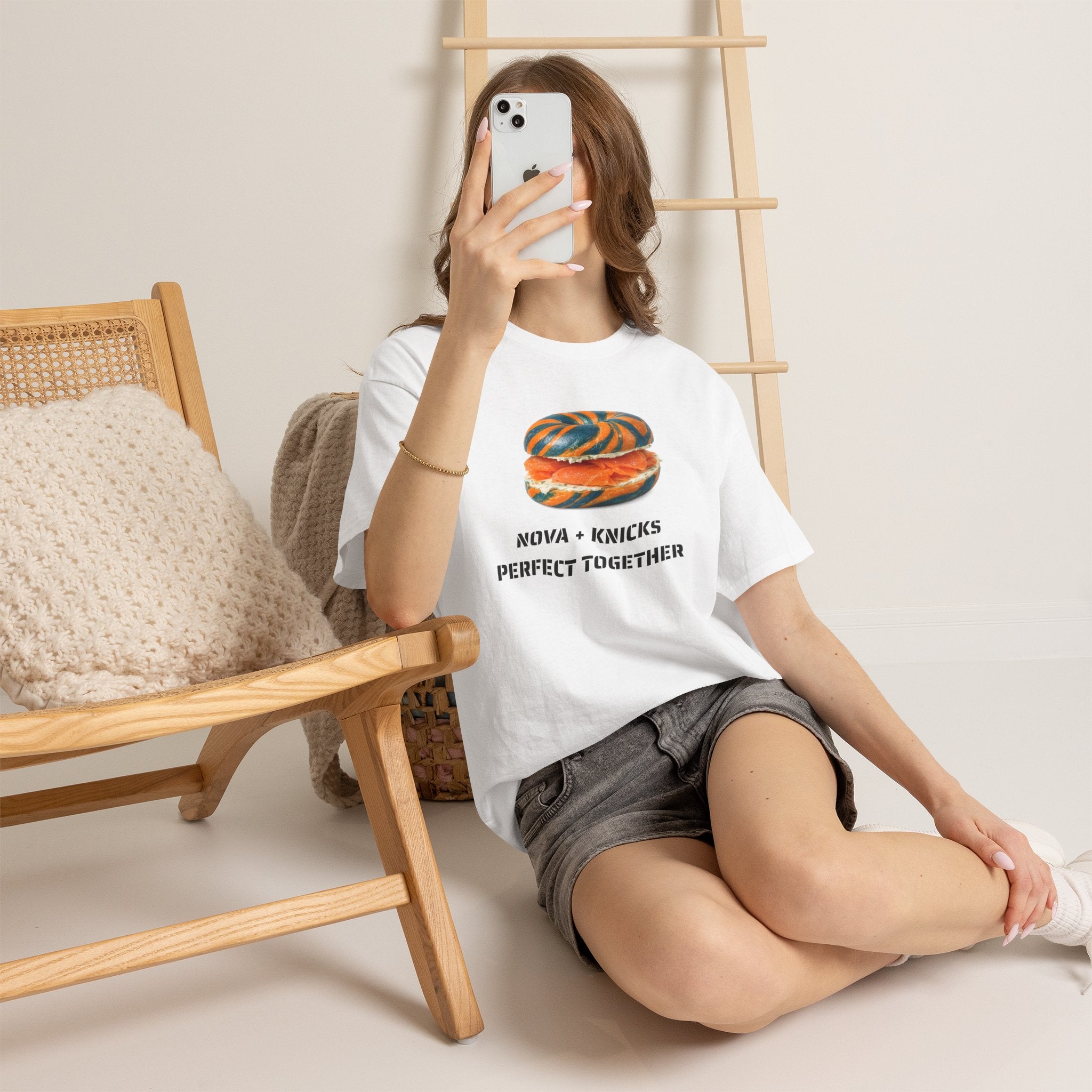 Nova Knicks Tee | New York Basketball Bagel T-Shirt