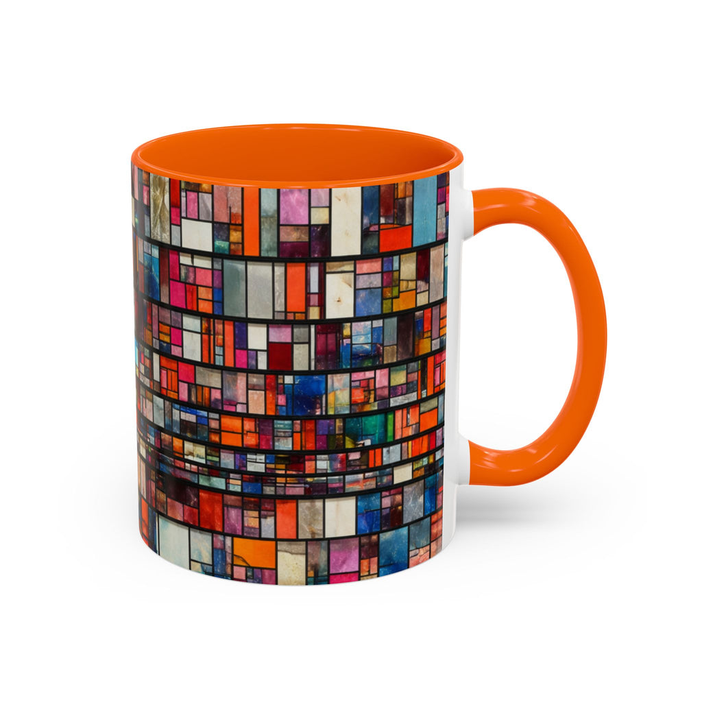DUMBO Brooklyn Mosaic Water Tower Accent Coffee Mug 11oz