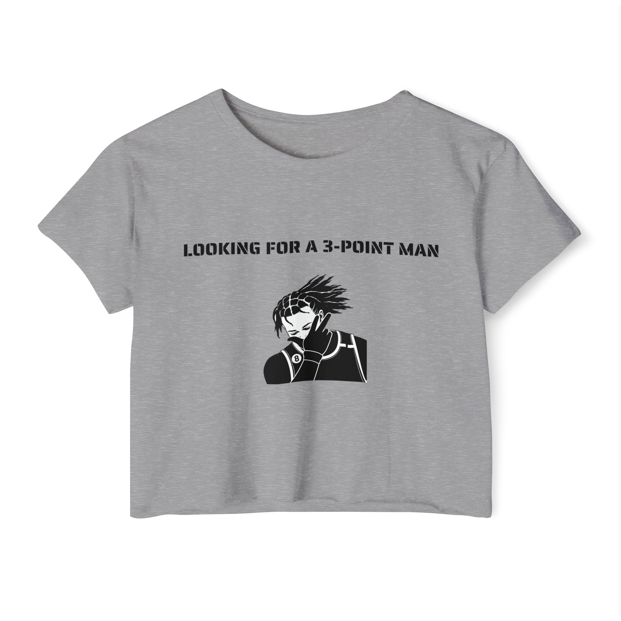 Looking For A 3-Point Man crop top tee | New York Basketball Jalen Brunson T-shirt