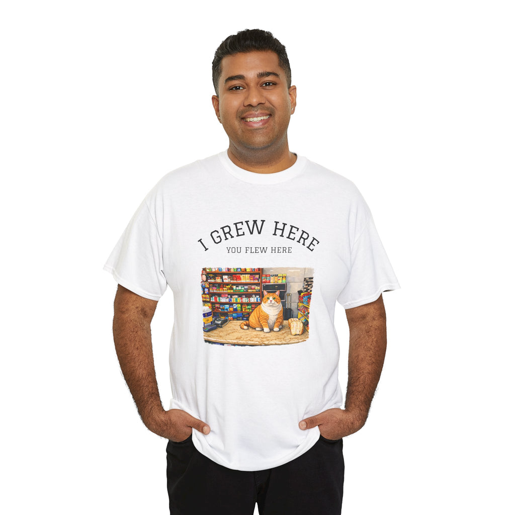Bodega Cat T-Shirt | I Grew Here You Flew Here NYC Tee