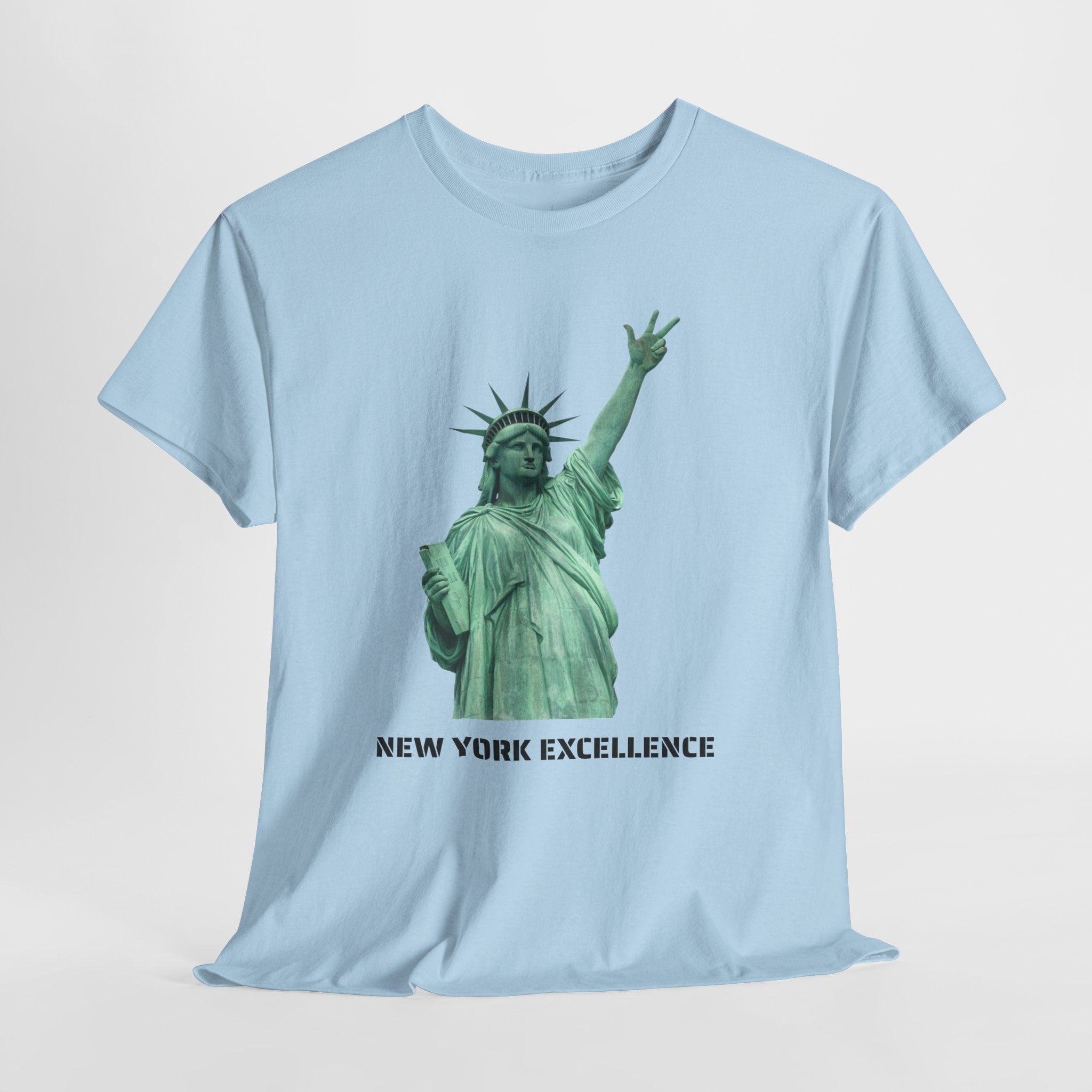 New York Excellence Three Points T-Shirt | Statue of Liberty Jalen Brunson NYC Basketball Tee