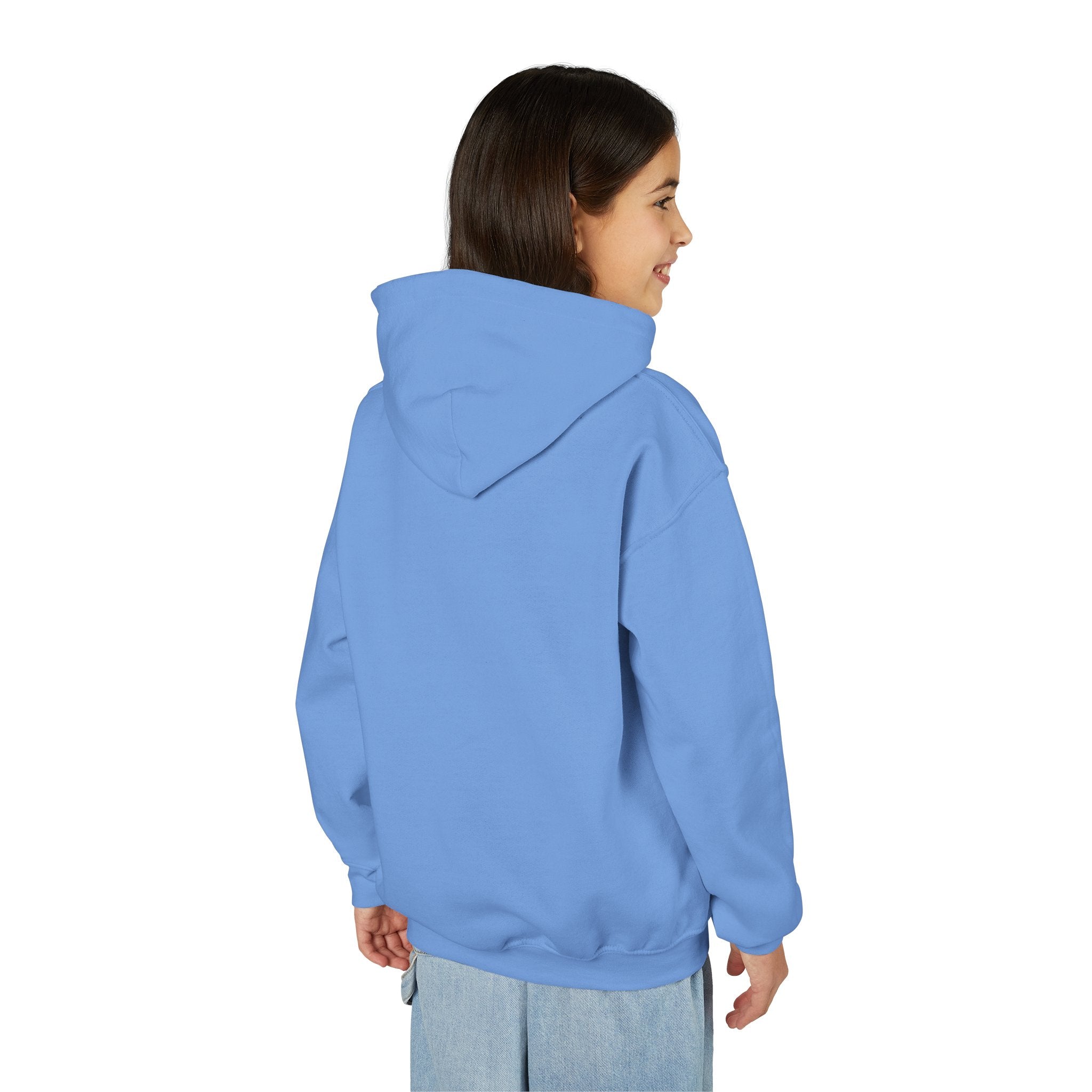 Fearless Girl NYC Kids   Feminist Girl Power New York Childrens Hooded Sweatshirt