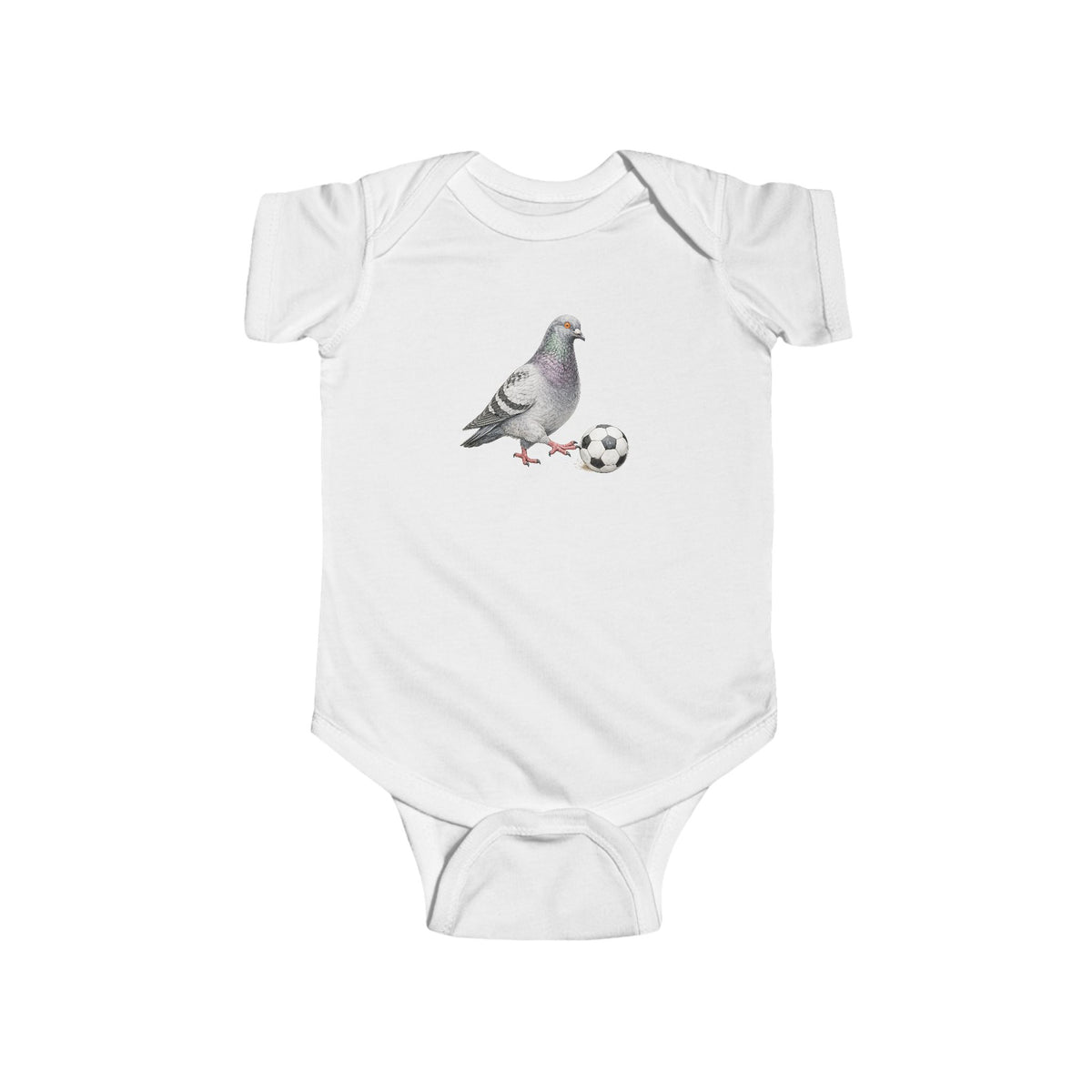Customizable Corona NYC Pigeon Baby Onesie | New Yorker Reveal Infant Bodysuit