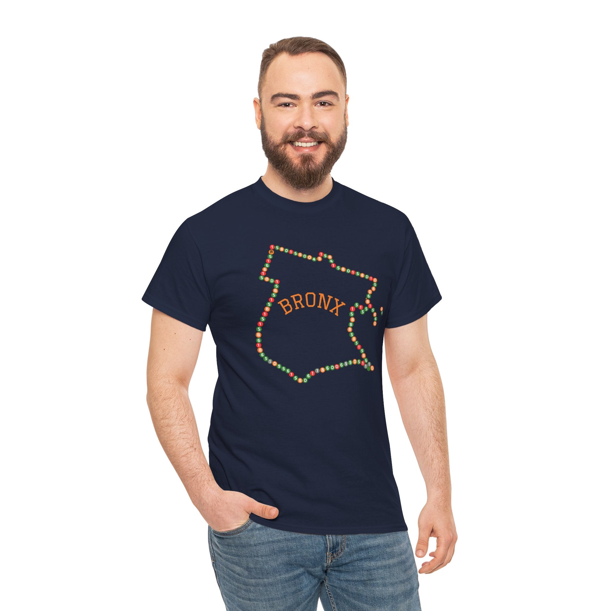 The Bronx Map T-Shirt | Subway Signs Tee