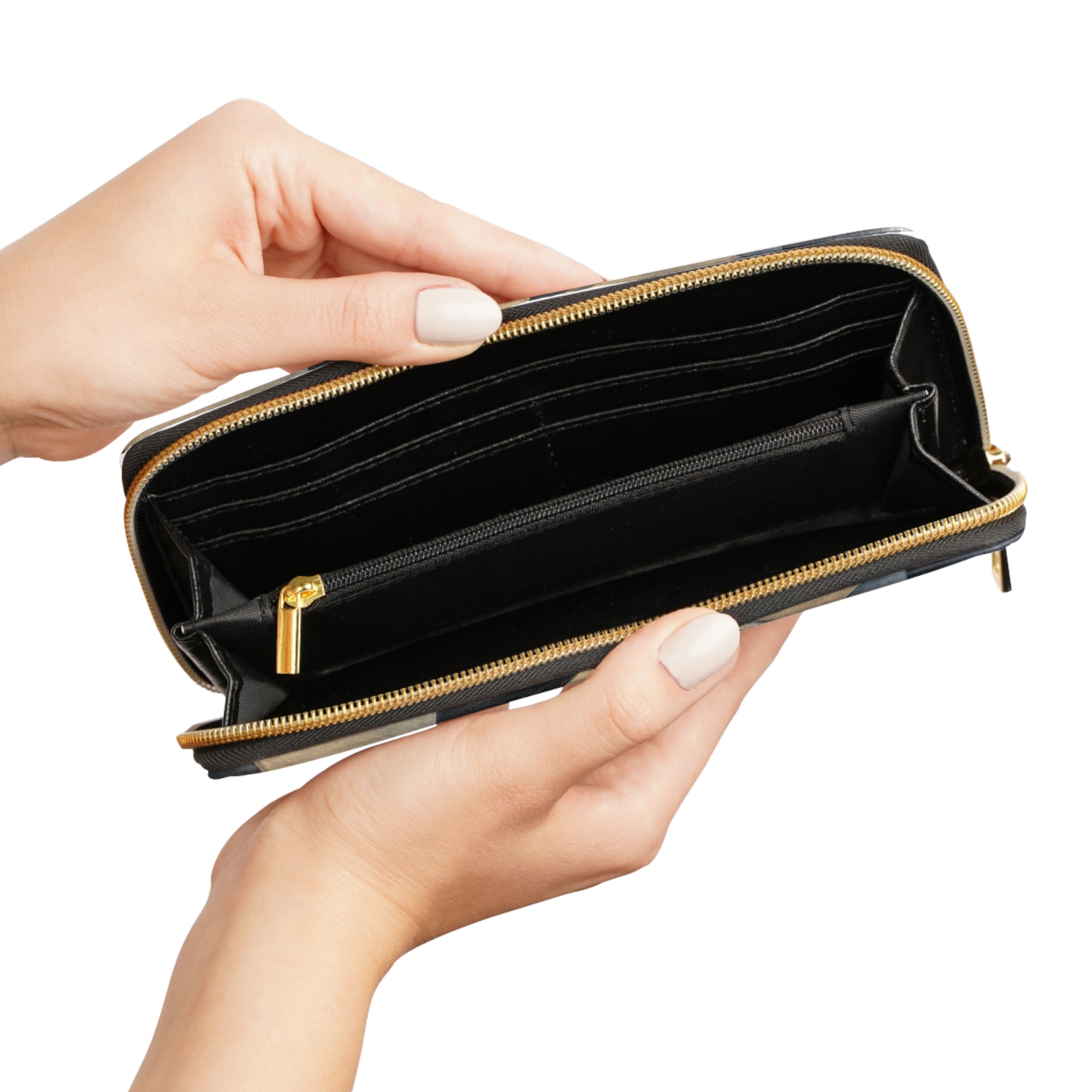 July 4th Zipper Wallet — America 250 Red, White and Blue Wallet