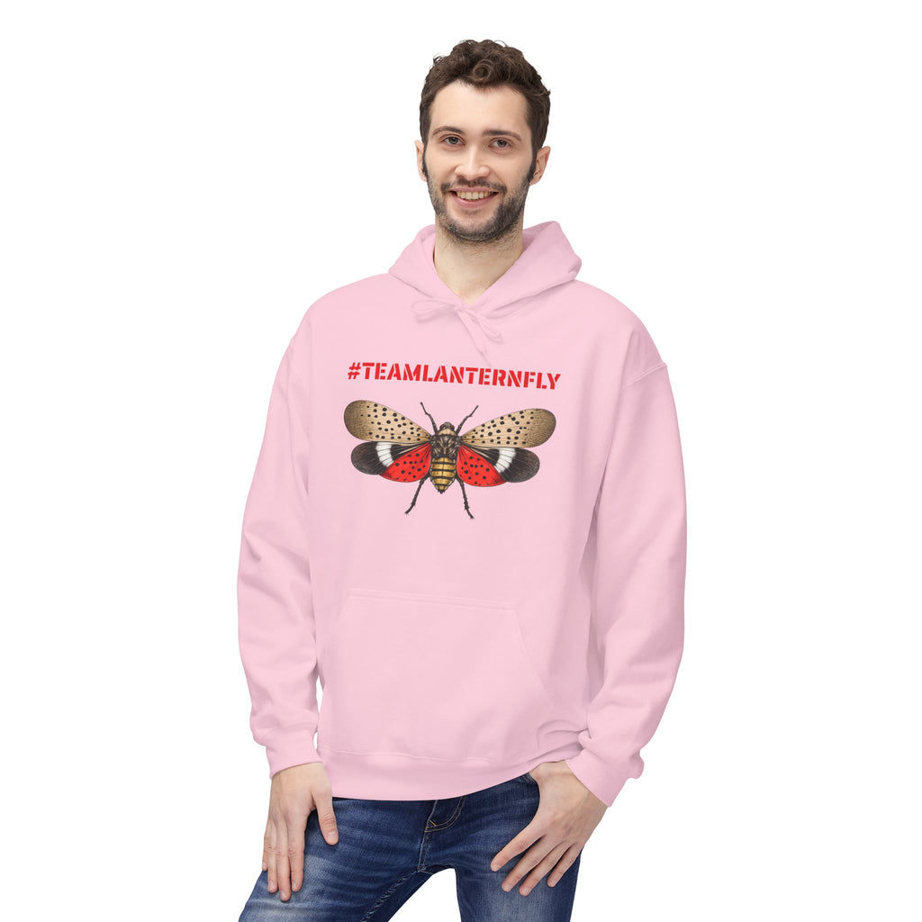 NYC Spotted Lanternfly Hoodie — Team Lanternfly Hooded Pullover Sweatshirt