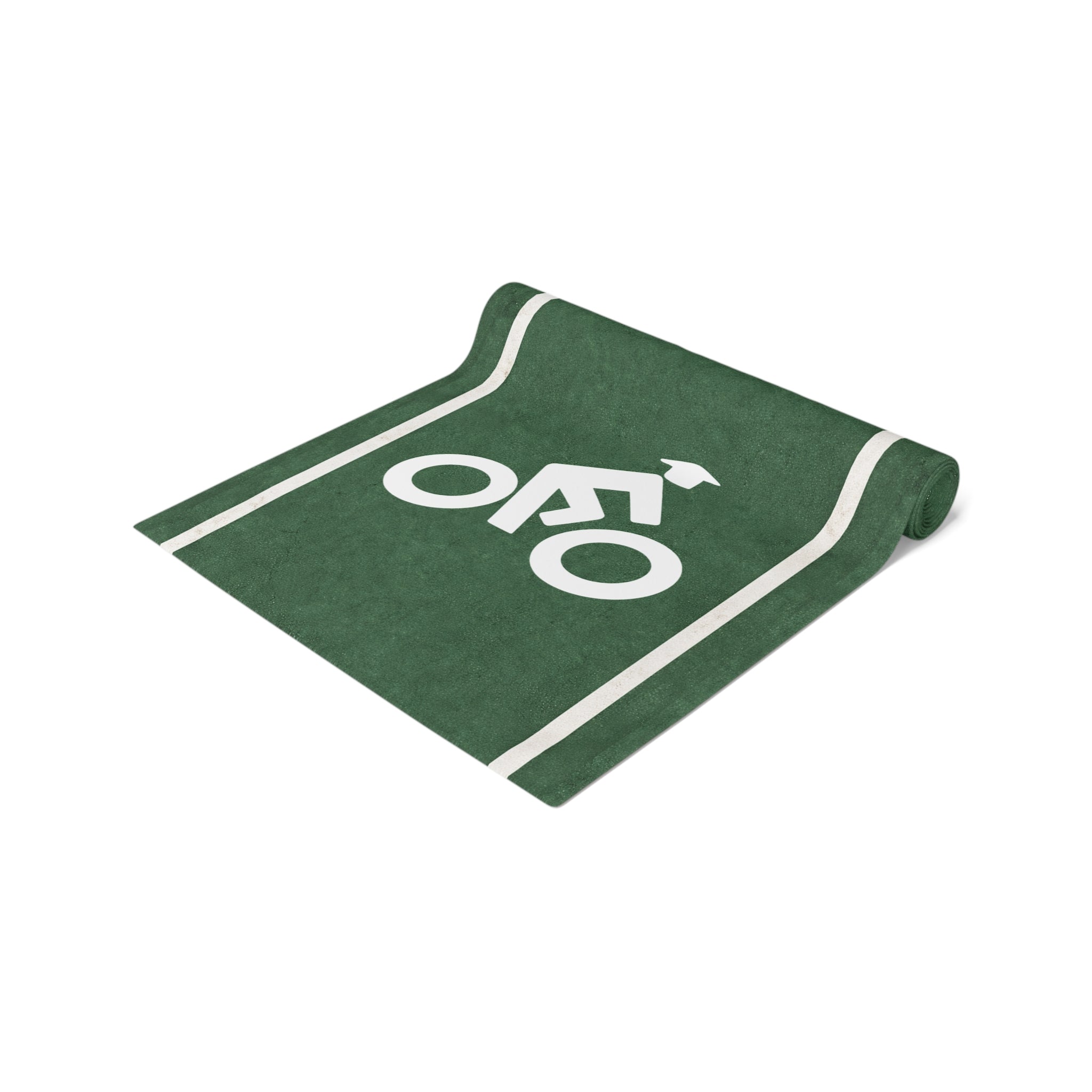 NYC Bike Lane Table Runner - New York Bicycle Lane Picnic Table Cyclist Gift
