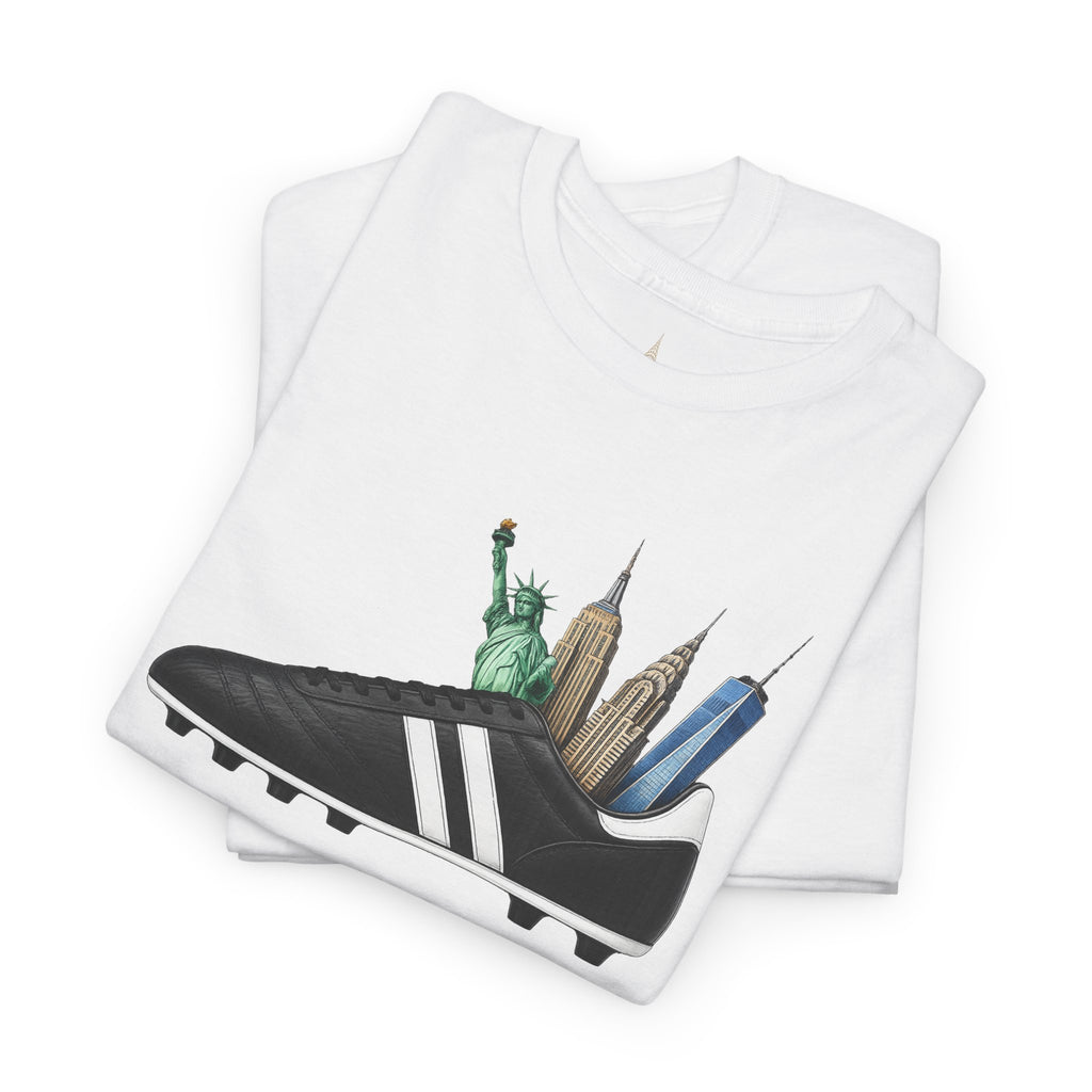 Soccer Belongs in New York T-Shirt | Soccer in NYC Tee