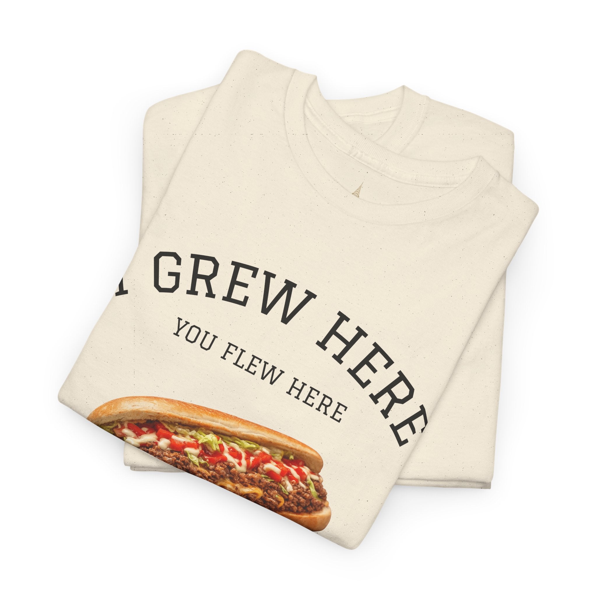 Chopped Cheese T-Shirt | I Grew Here You Flew Here New York City Bodega Food Tee