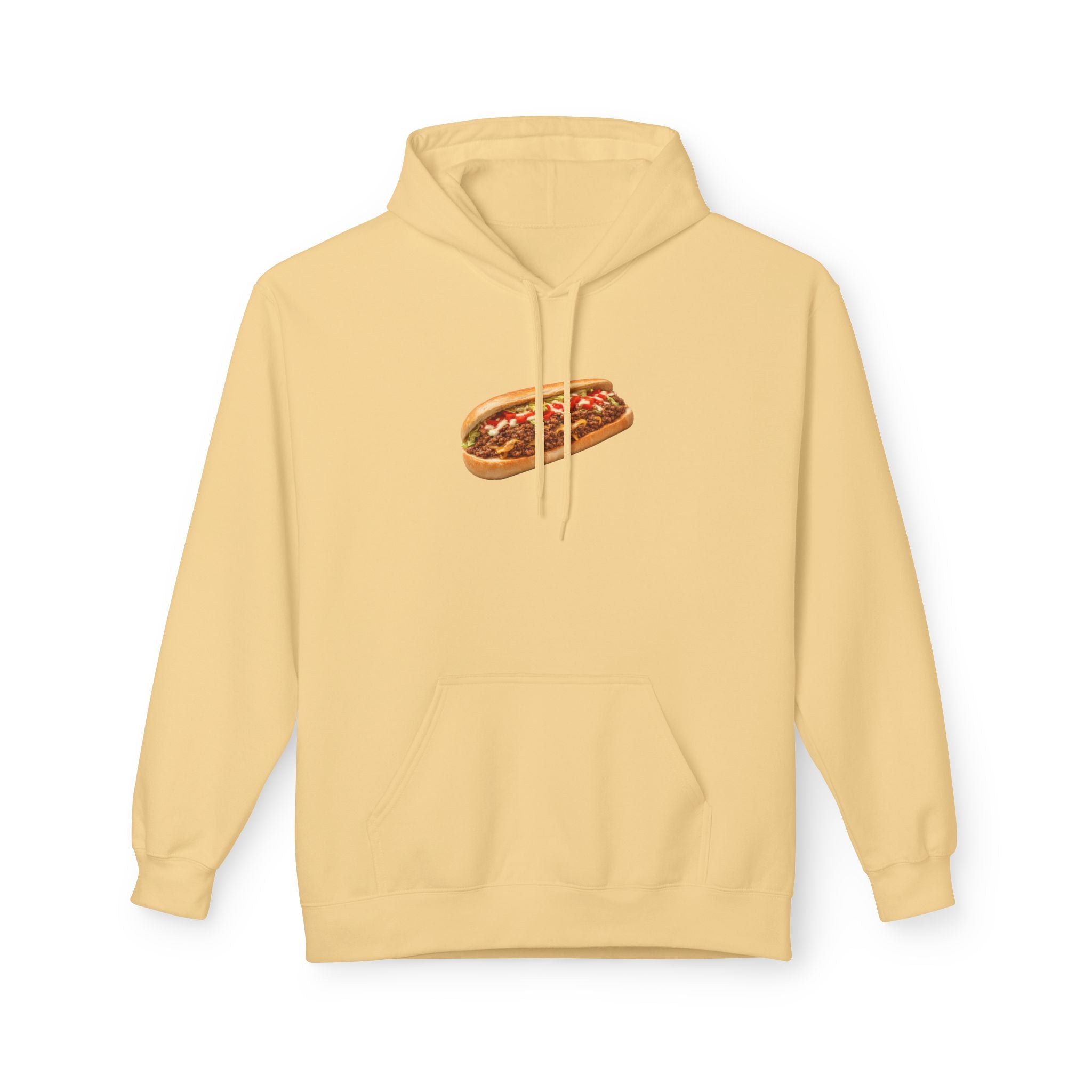 NYC Chopped Cheese Hoodie — New York Sandwich Hooded Pullover Sweatshirt