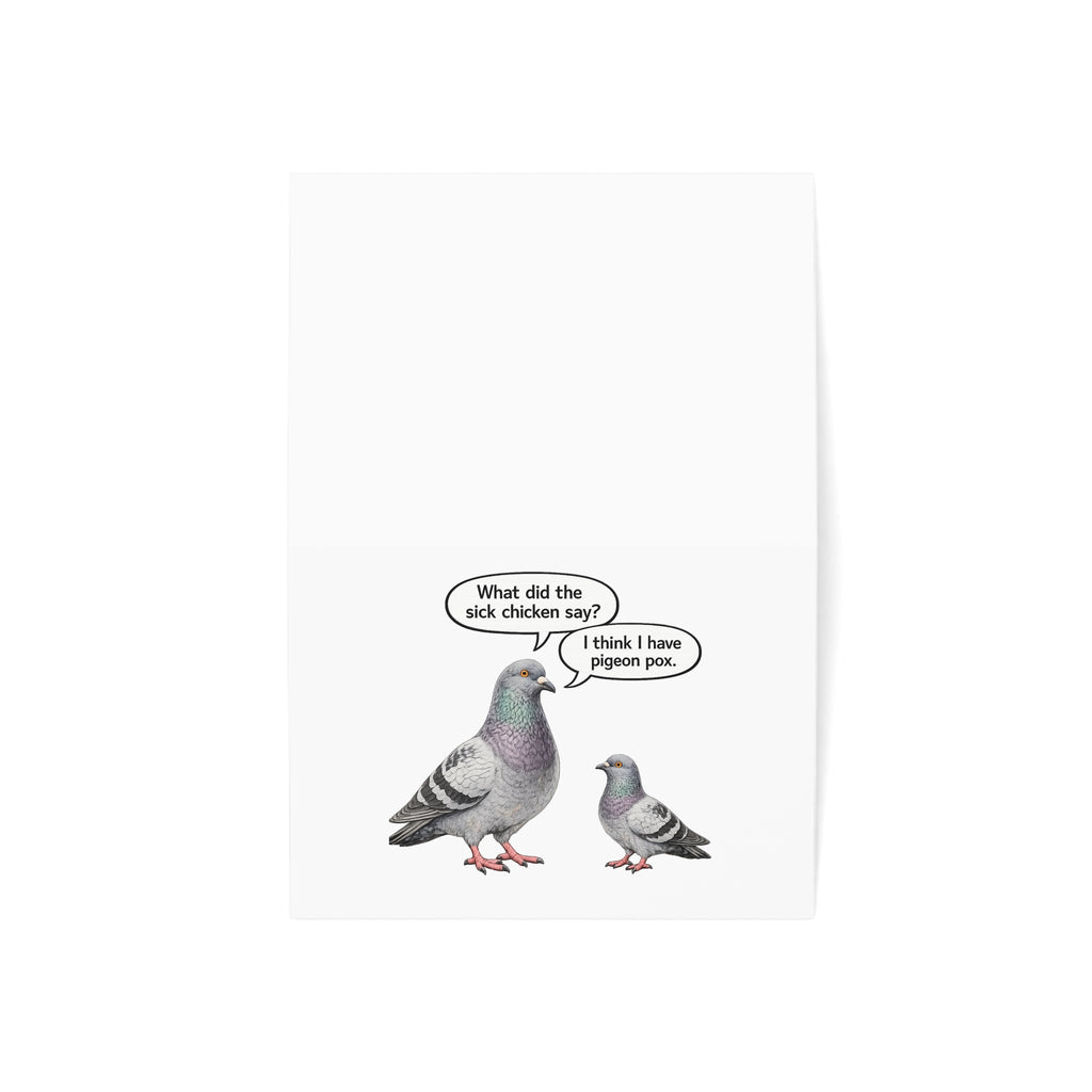 NYC Pigeon Father's Day Greeting Card | Dad Jokes Father's Day Card