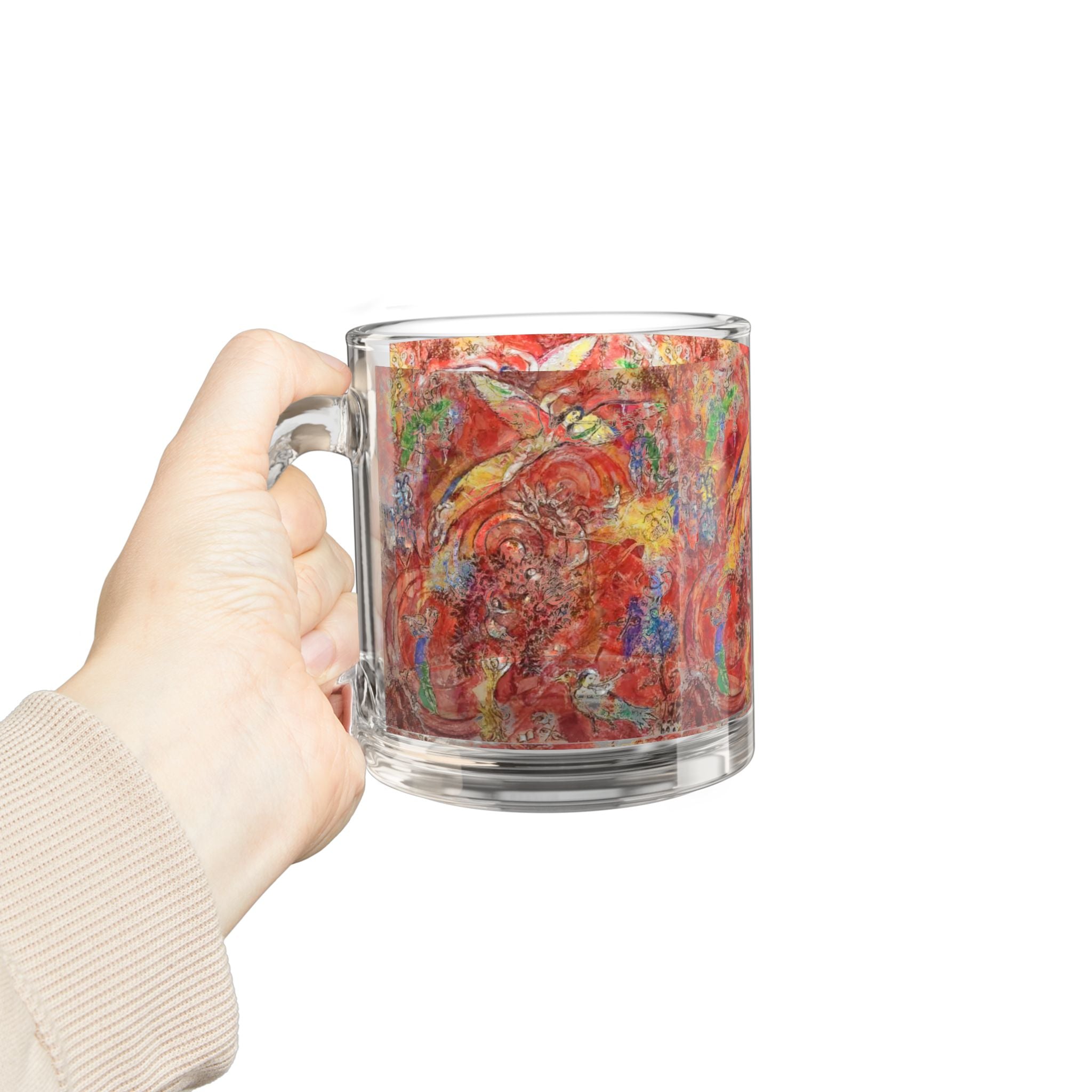 Lincoln Center The Triumph of Music Glass Mug | 10oz Marc Chagall Pattern