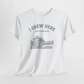 Forest Hills Station Plaza T-Shirt | I Grew Here You Flew Here New York City Queens Station Plaza Tee