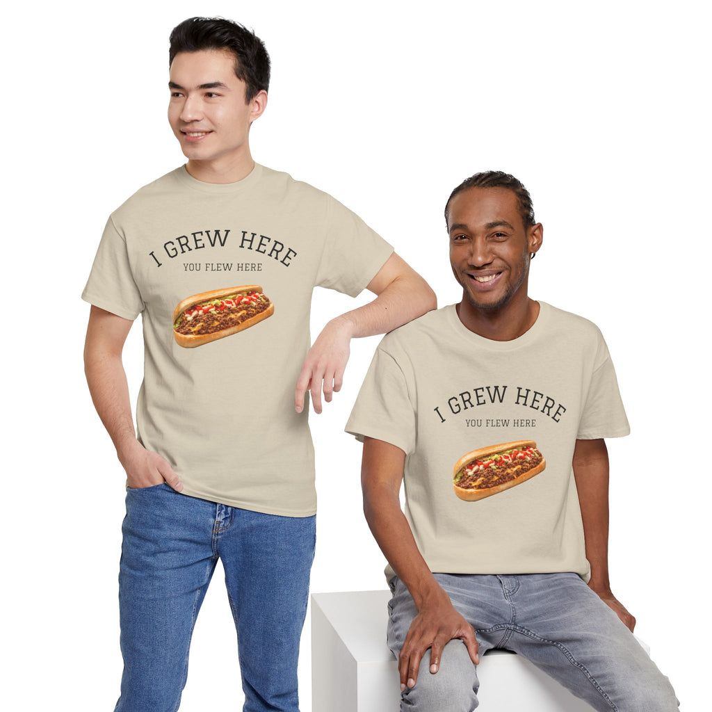 Chopped Cheese T-Shirt | I Grew Here You Flew Here New York City Bodega Food Tee