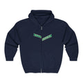 Sudadera con capucha y cremallera con letrero de Williamsburg Street | Sudadera con capucha Brooklyn Bedford Avenue North 7th
