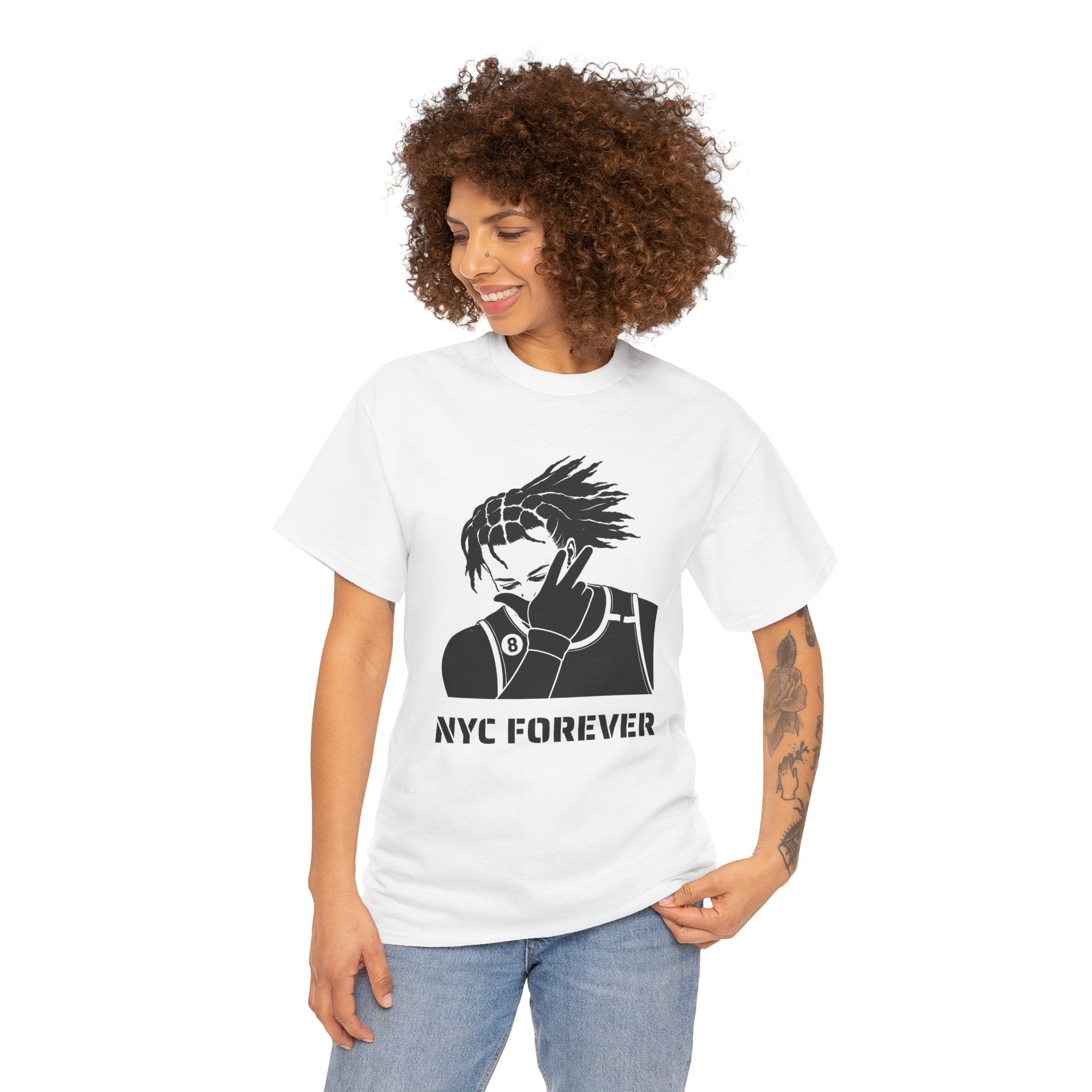 New York Basketball Jalen Brunson Graphic Tee | NYC Forever T-Shirt
