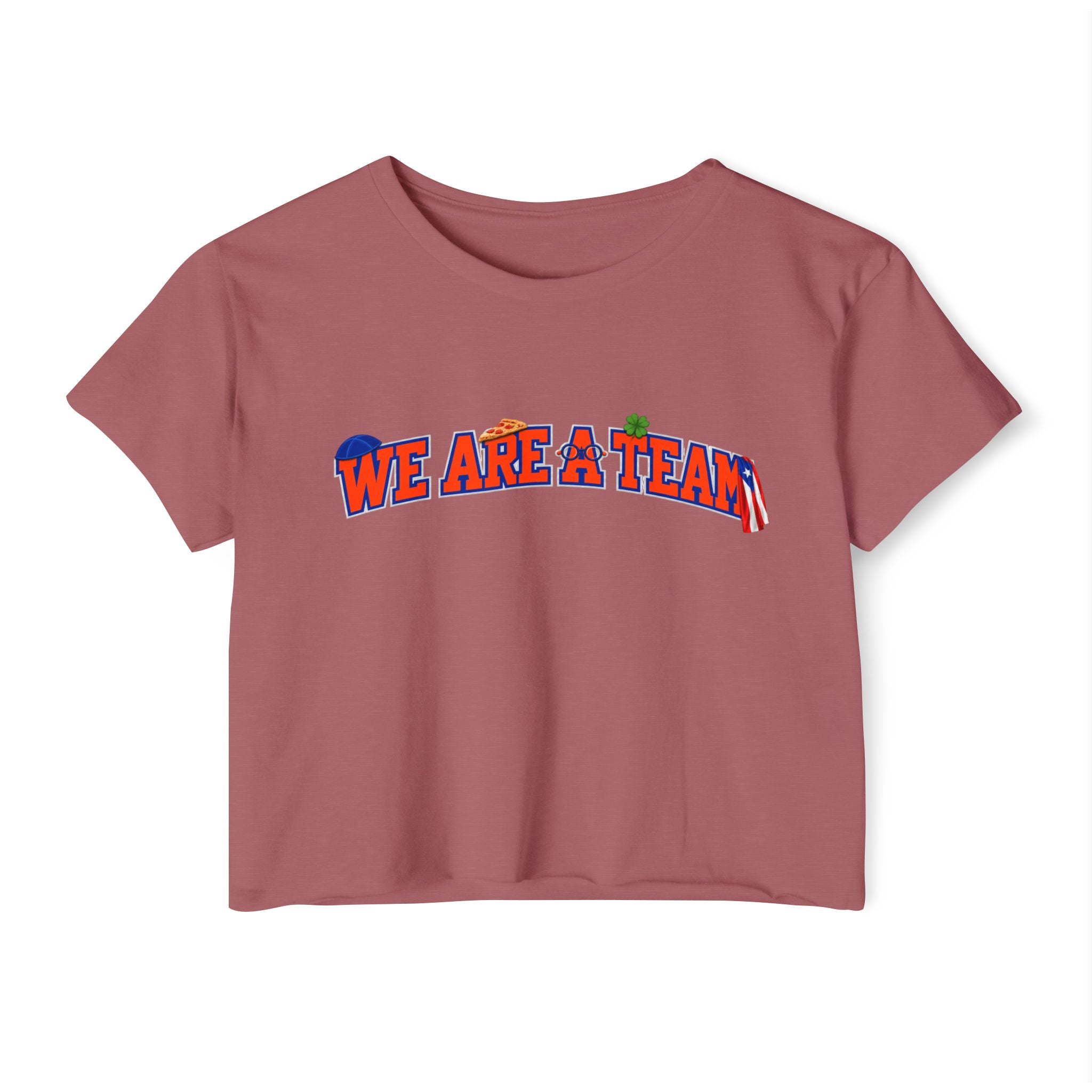 We Are A Team Top Tee | New York Basketball Jalen Brunson T-shirt