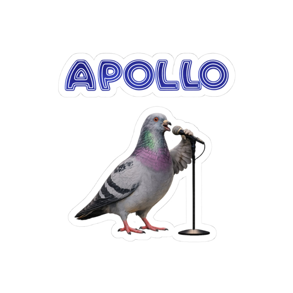 Harlem NYC Pigeon 3" x 3" Sticker