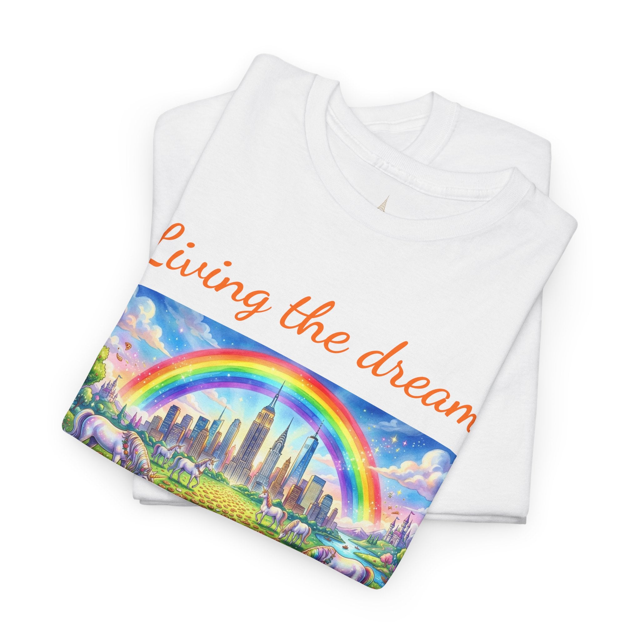 NYC Living The Dream T-Shirt | New York Is a Fairy Tale Tee