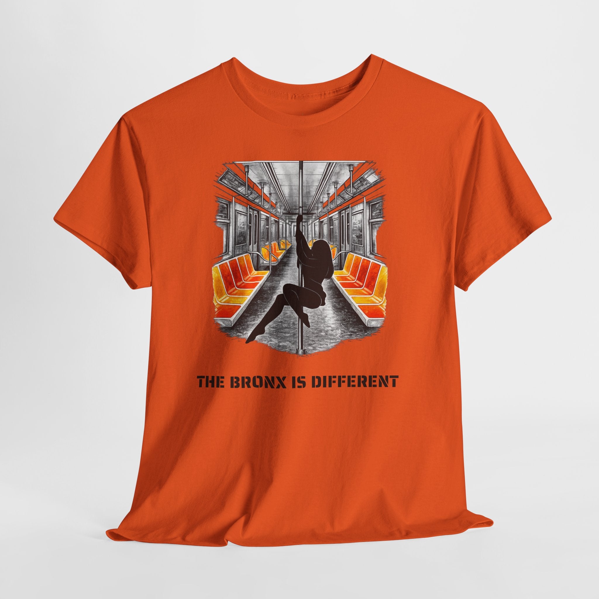Bronx Subway Dancer Tee | NYC Pole Dancer T-shirt