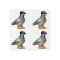 Bronx NYC Pigeon Temporary Tattoos | Baseball Fan Bird Lovers Tattoo Sheet