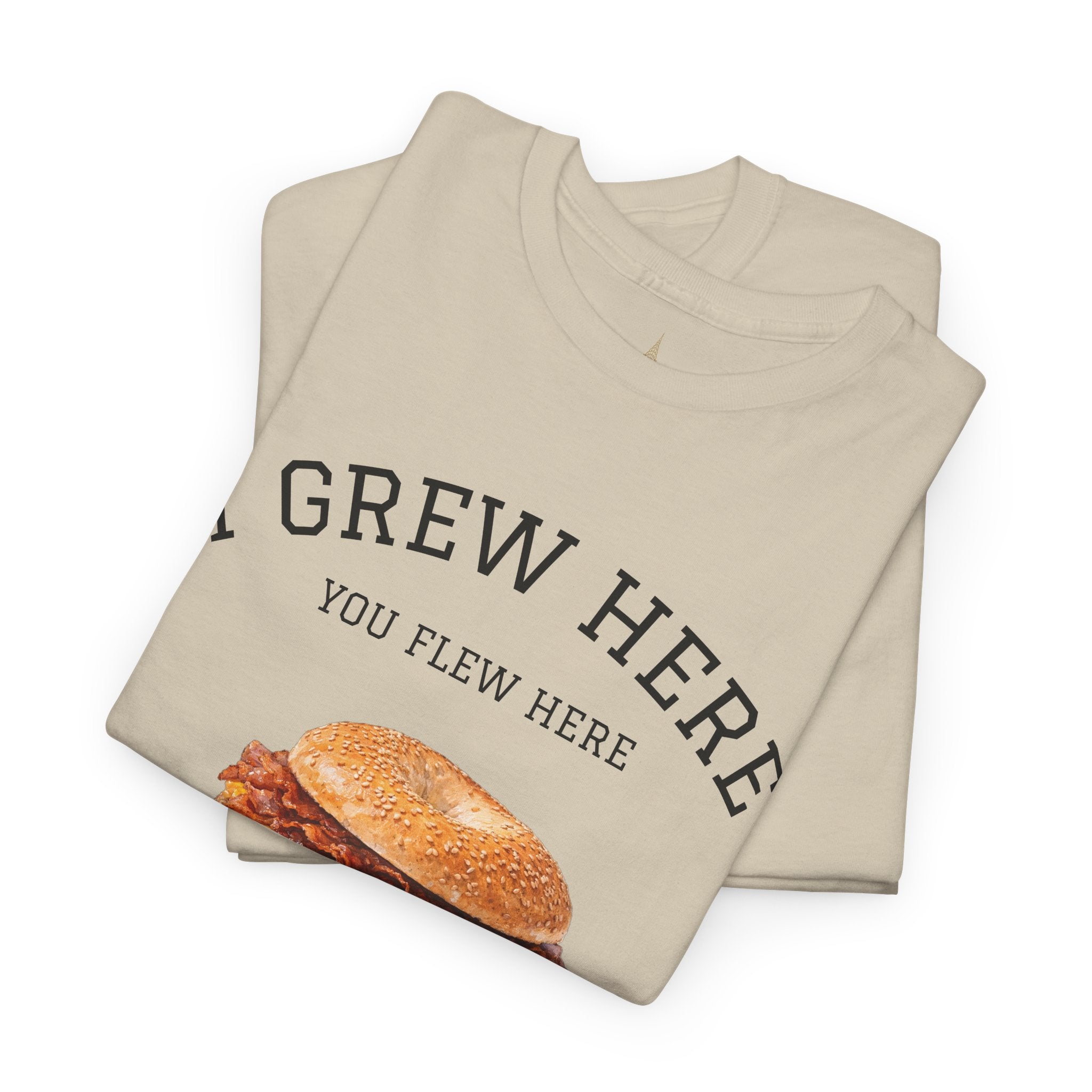 Bacon Egg and Cheese T-Shirt | I Grew Here You Flew Here New York City Bodega Food Tee