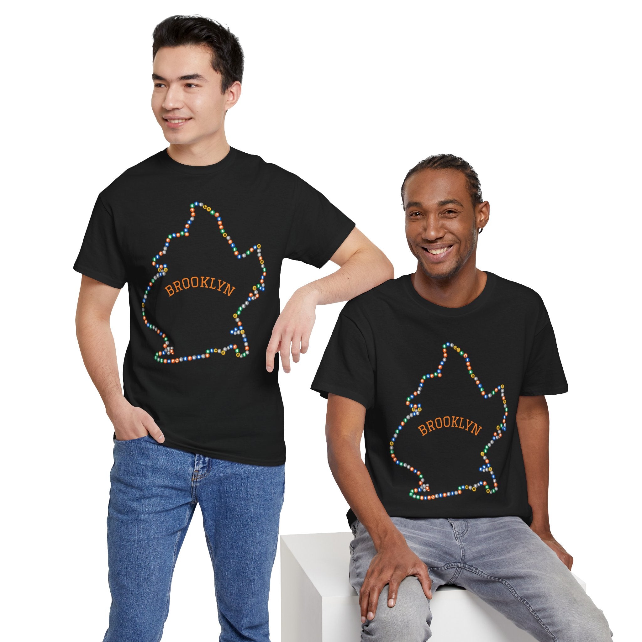 Brooklyn Map T-Shirt | Subway Signs Tee